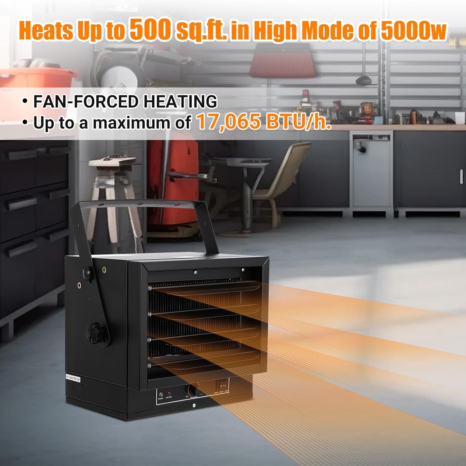 Qeetex LRB-PHO-15FH6NH6 Electric-Garage-Heaters - View #5