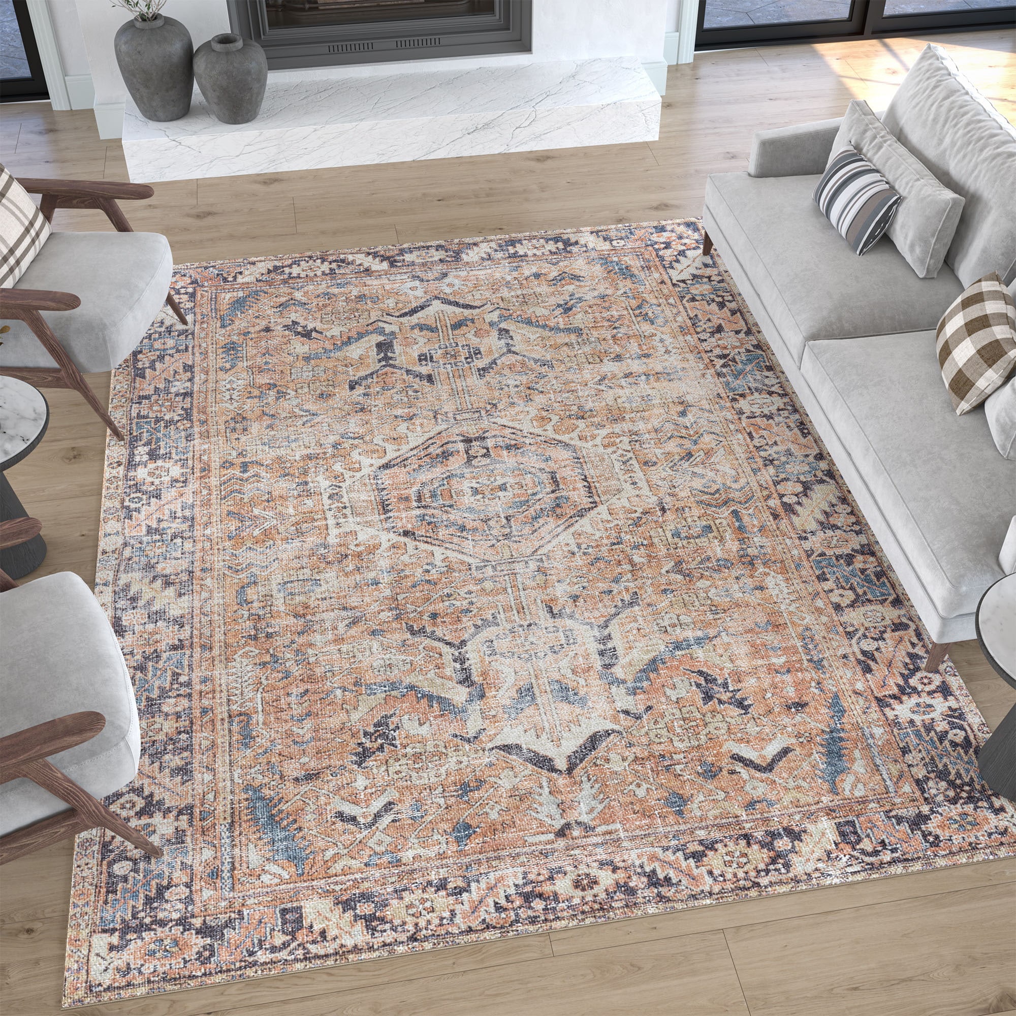 Tayse PRK1201 5X7 rugs - View #7