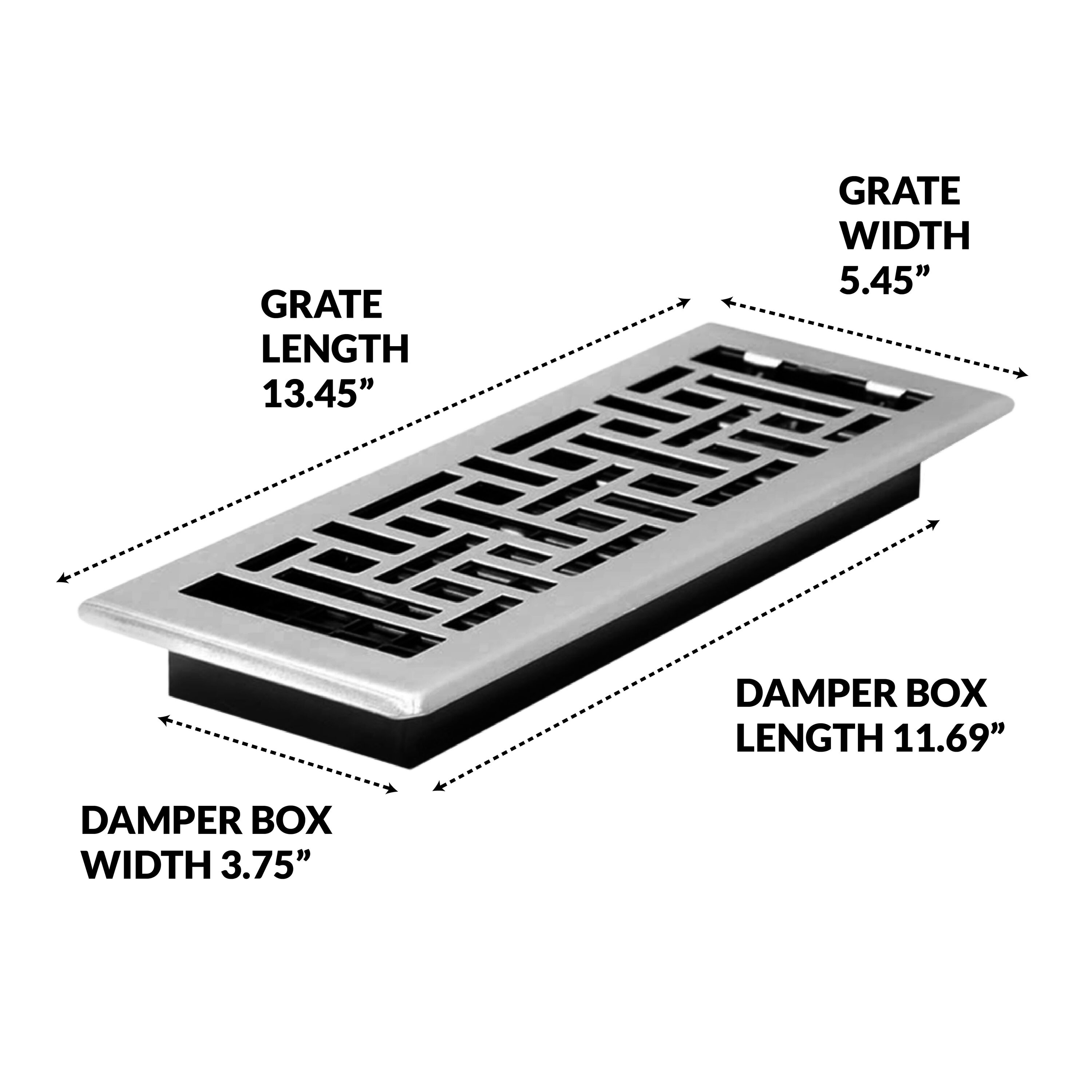 Decor Grates AJH412-NKL-8 registers - View #5