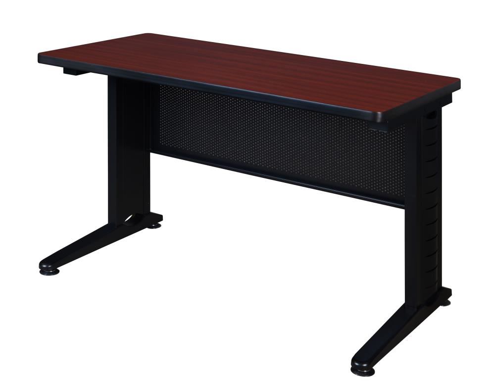 Regency Fusion Brown 4-Person Training Table (48-in W x 29-in H) in the Office  Tables department at