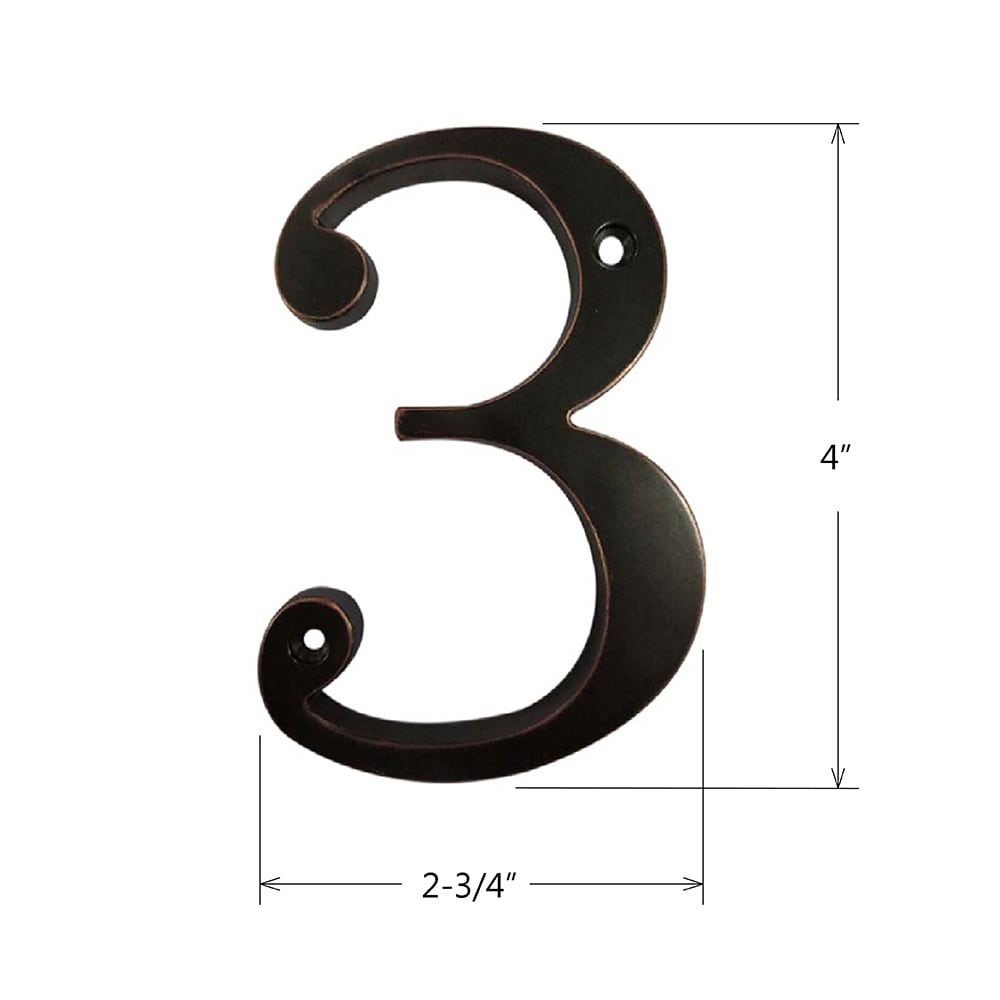 RELIABILT 27013VTBLG Signs-Letters-Numbers - View #2