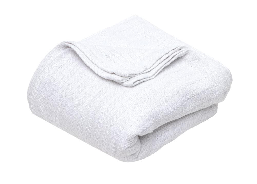 Duck River Textile Layla White Throw in the Blankets & Throws ...