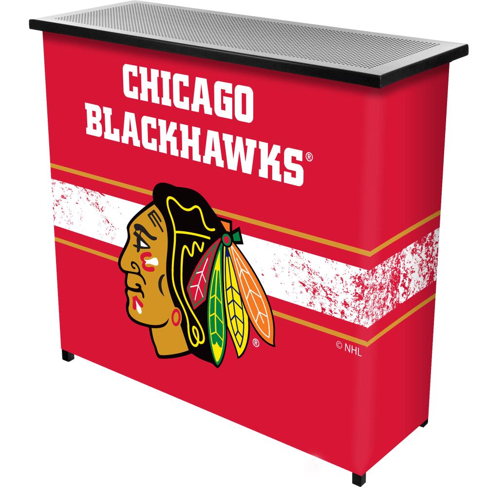 Chicago Blackhawks Black Framed Logo Jersey Display Case