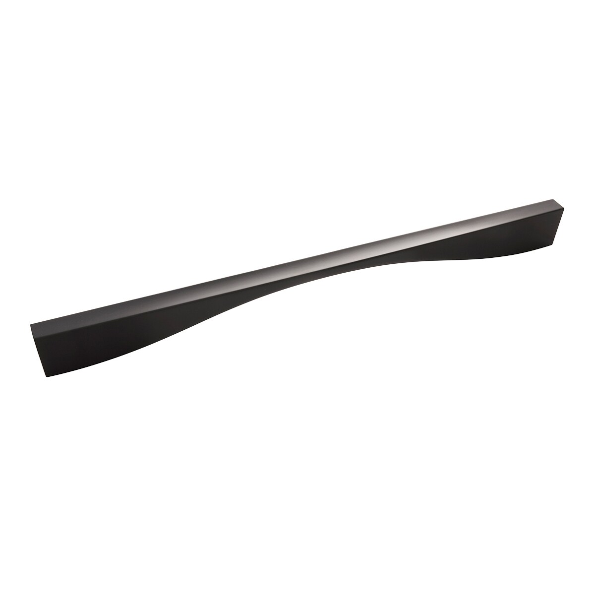 Belwith Keeler B076154-MB Channel 12-in , 305mm Center to Center Matte Black Rectangular Handle