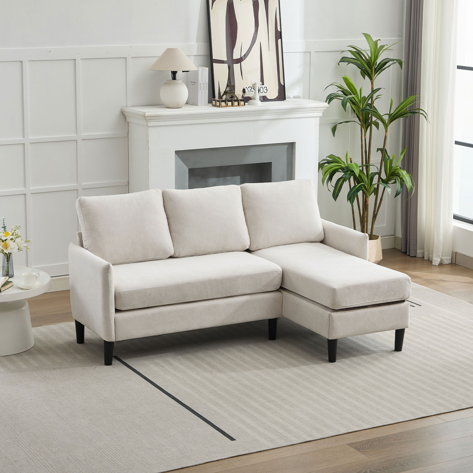 VOUA SAF-XNELD3-BE Sofas-Loveseats - View #2