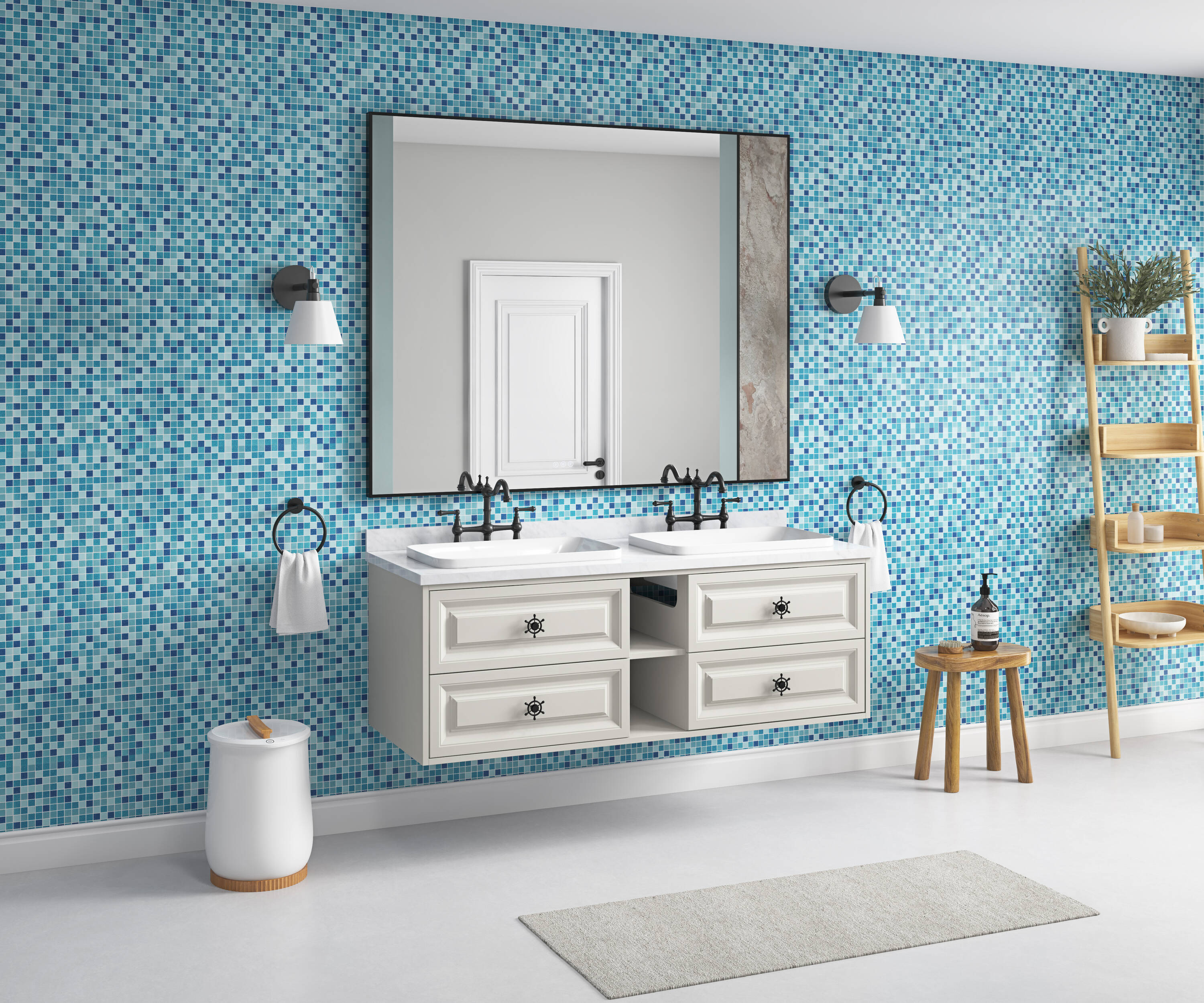 Vacolite KP36048-MB-TK Framed-Bath-Mirrors - View #5
