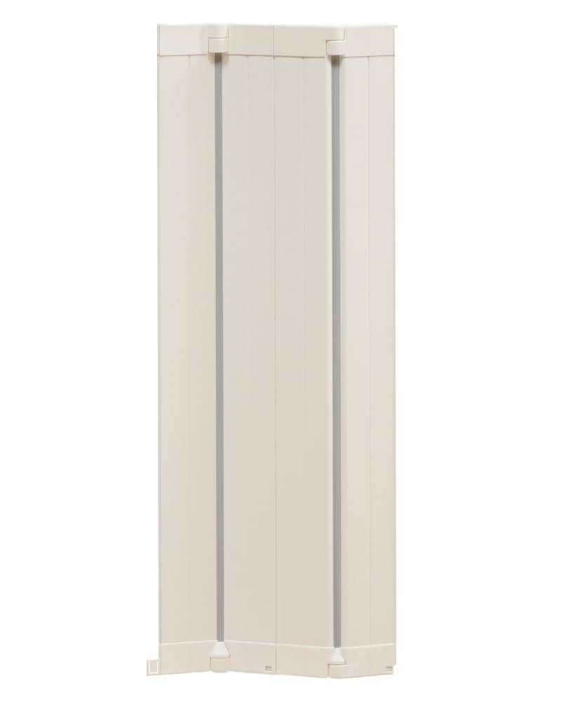 9.5-in x 27.2-in Hardware Mounted White Plastic Safety Gate Extender | - BabyDan BBD-58024-5400