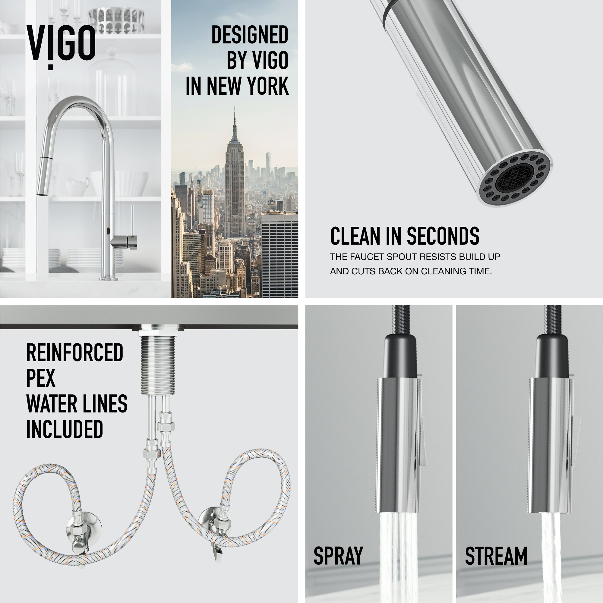 VIGO VG02029CHS Kitchen-Faucets - View #6