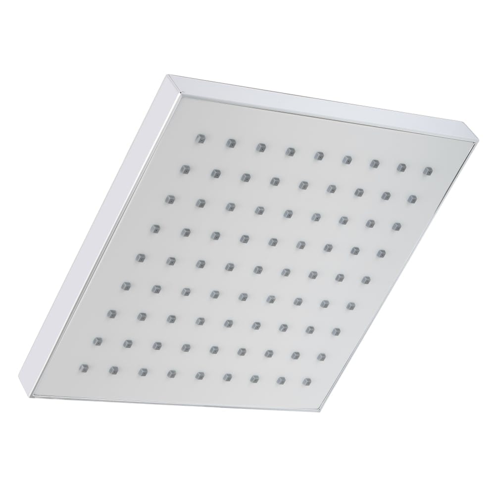 Miseno 1.0 -Spray Polished Chrome 7.875-in Square Shower Head 1.8 GPM