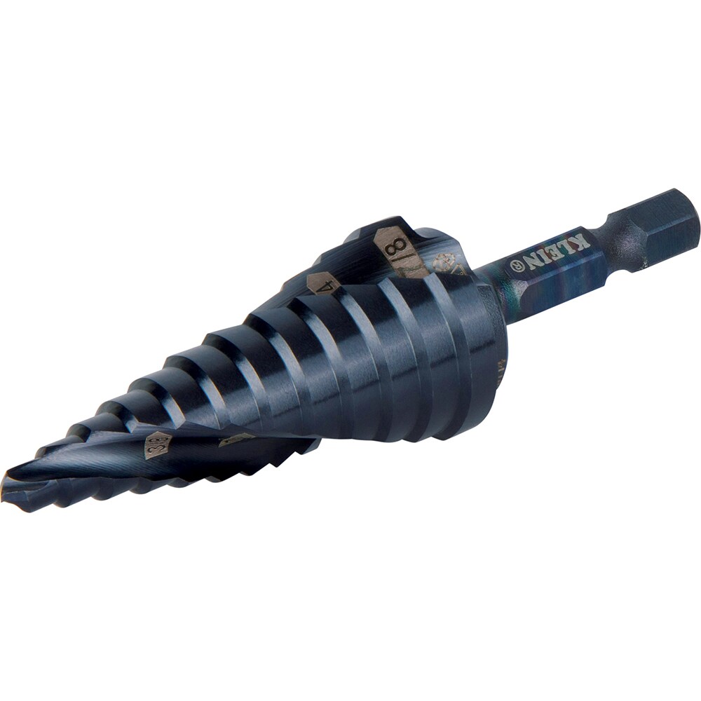 Klein Tools QRST14 Metal-Step-Drill-Bits - View #10