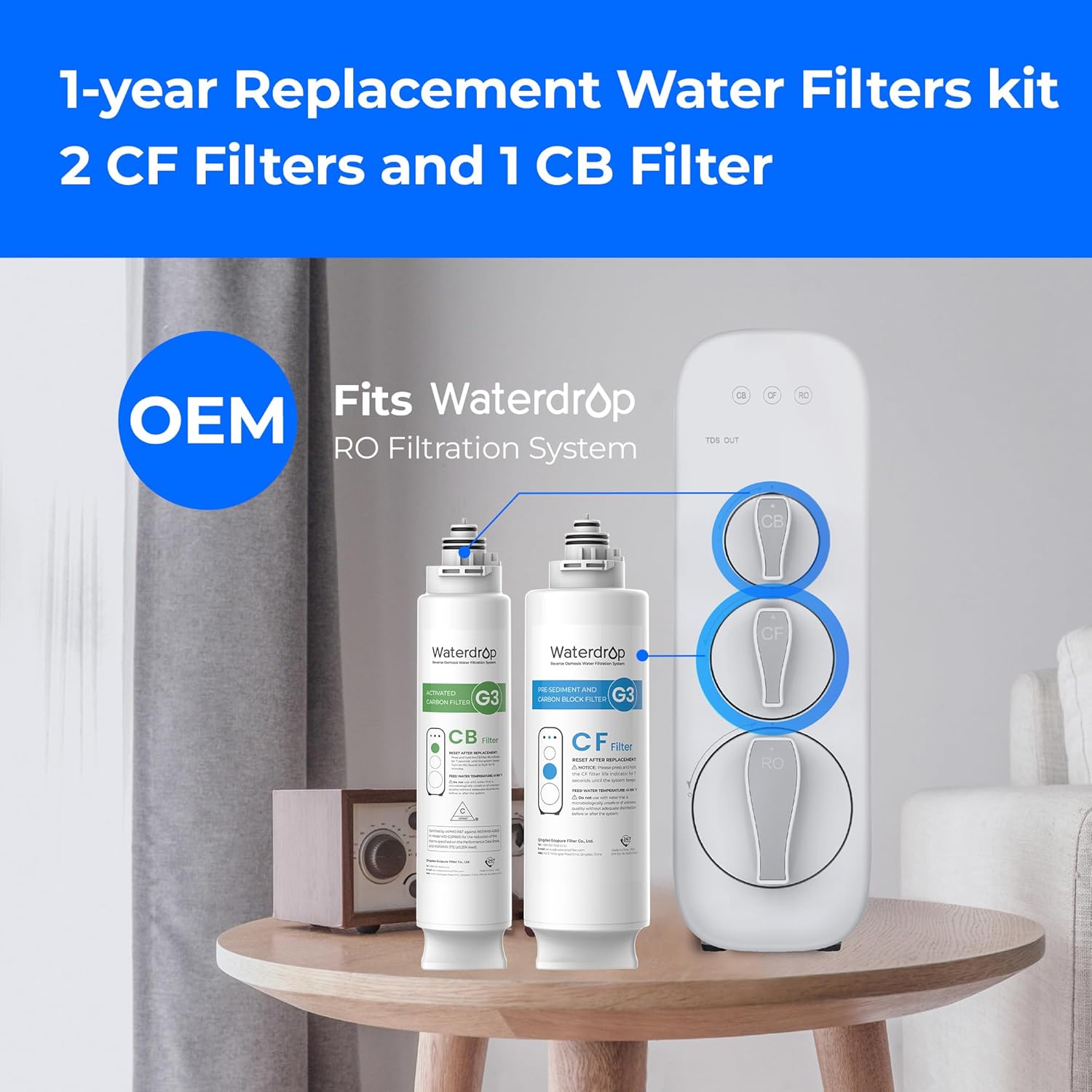 Waterdrop B-WD-G3-2CFCB Replacement-Water-Filters-Cartridges - View #2