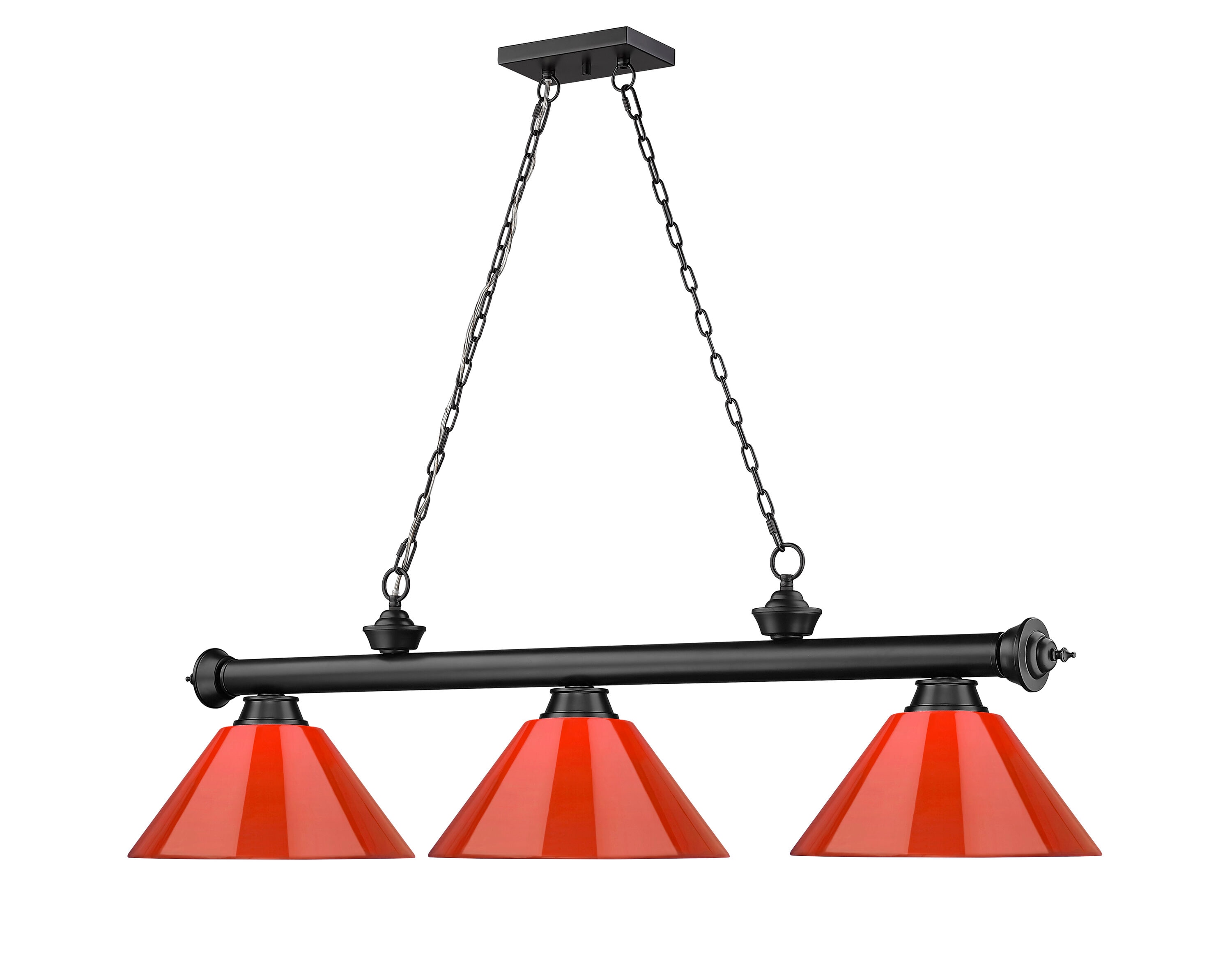 Z-Lite 2306-3MB-PRD Pool-Table-Lighting - View #3