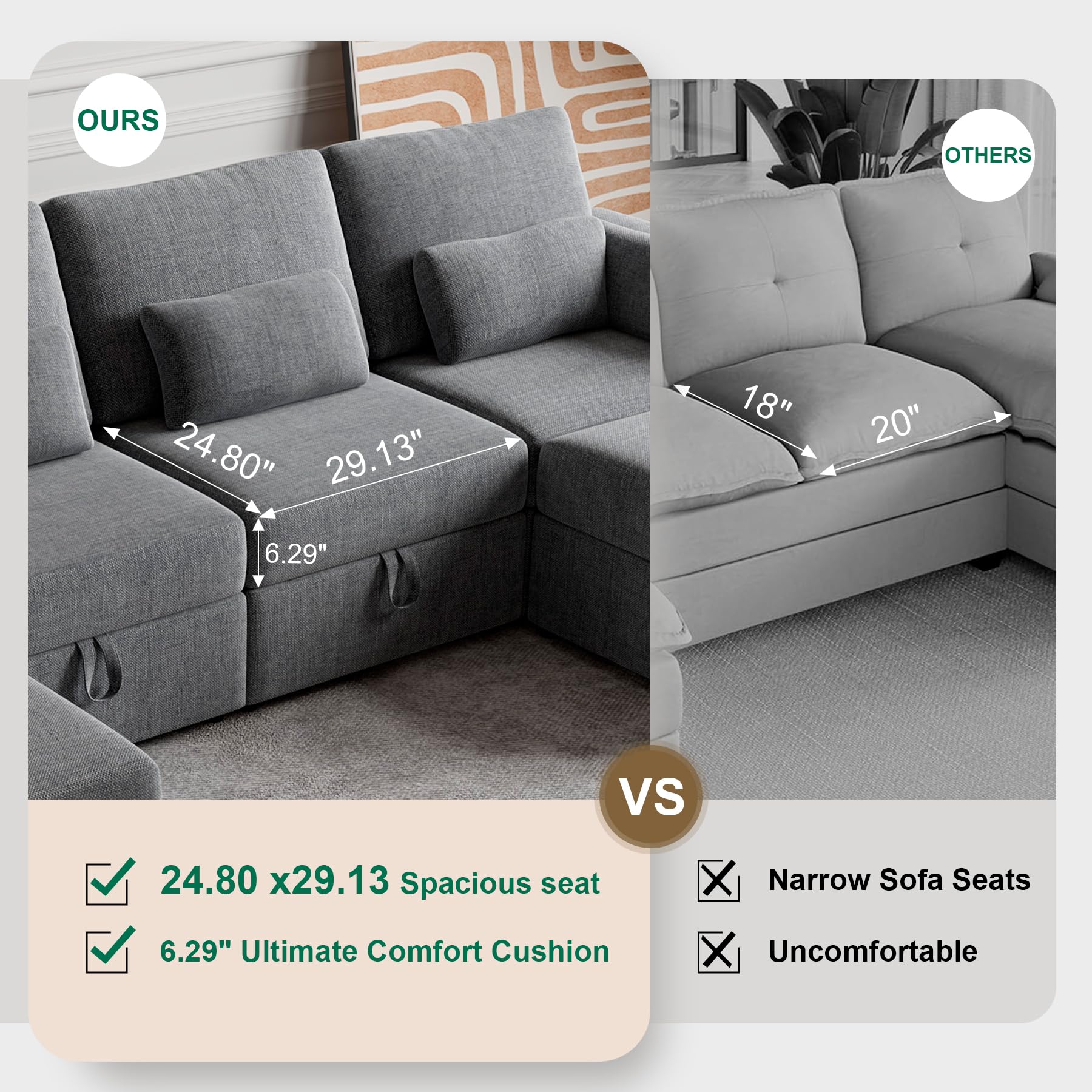 LTMATE LS7289U Sofas-Loveseats - View #4