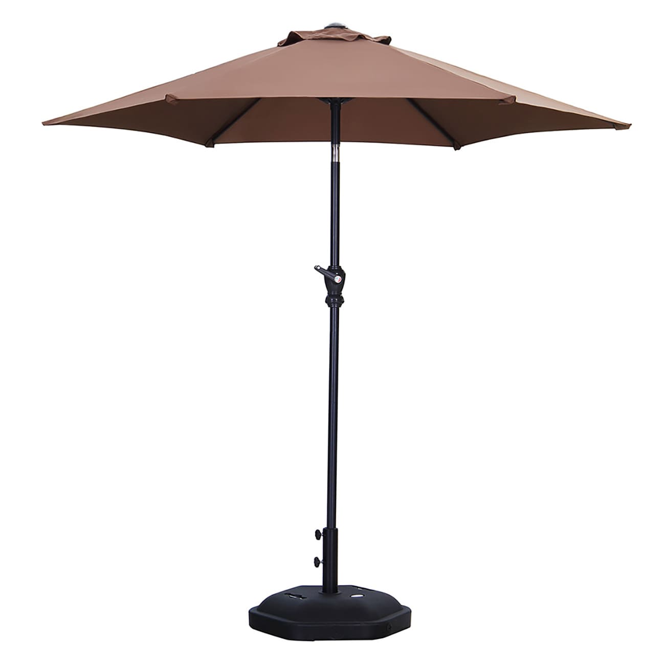 GDY GD-OTU027CF 7-ft Steel Multiple colors/finishes Slide-tilt Garden Patio Umbrella