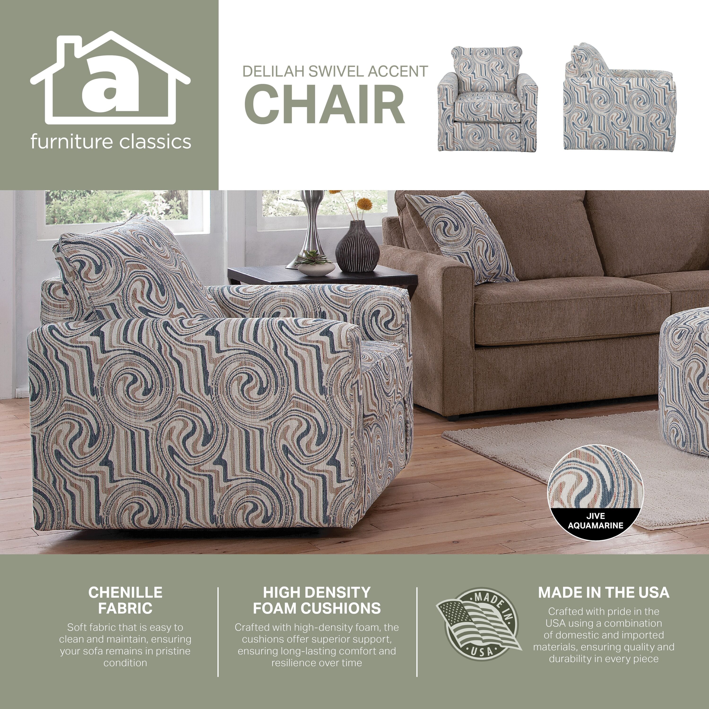 A Furniture Classics 803SOA-AC23V2 chairs - View #2