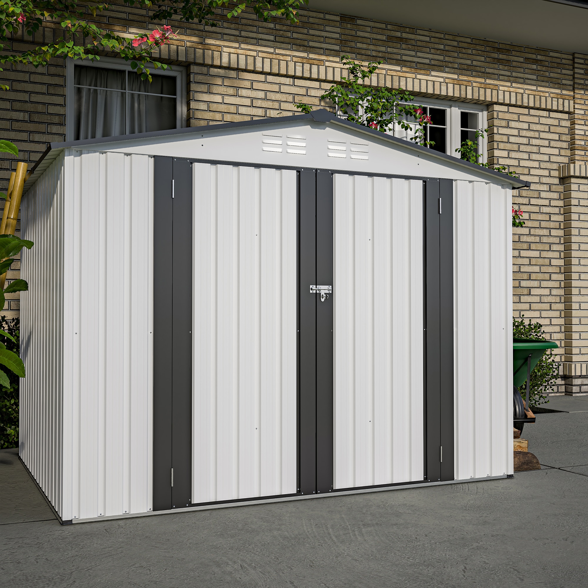 Xspracer ML-TH543WP Metal-Storage-Buildings-Sheds - View #16