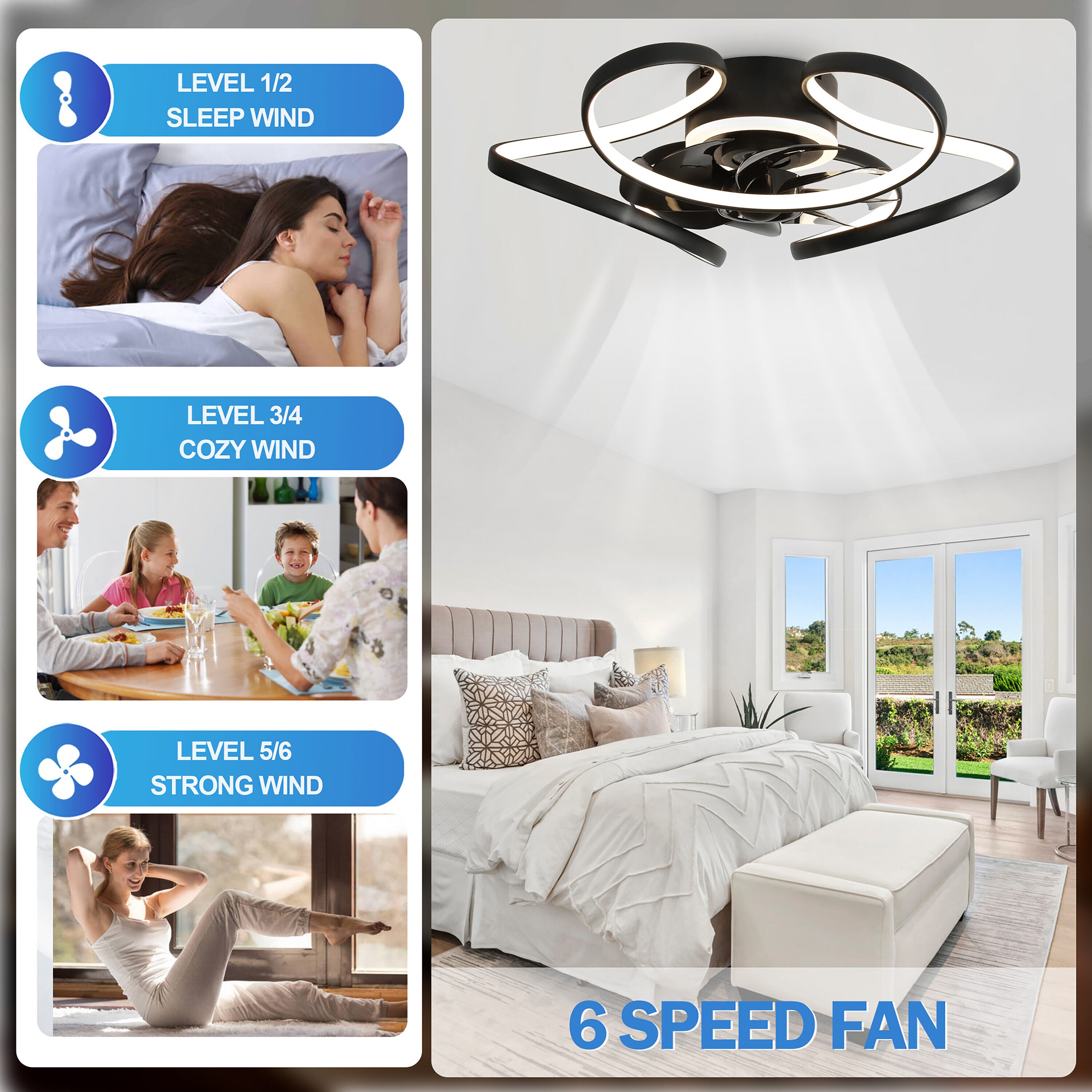 Cusp Barn DC2203 Ceiling-Fans - View #7