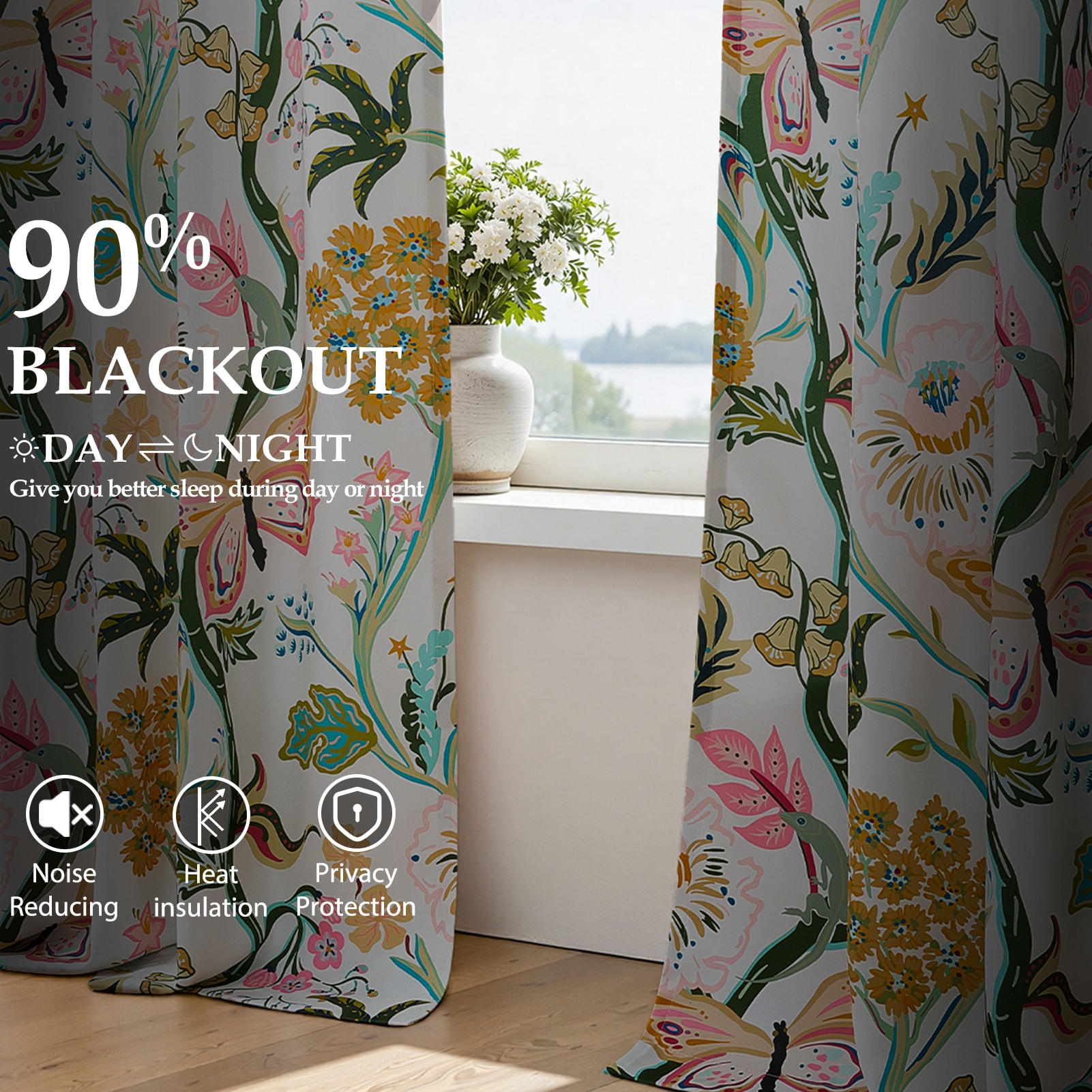Topfinel 230RB GREEN 52X96 curtains - View #2