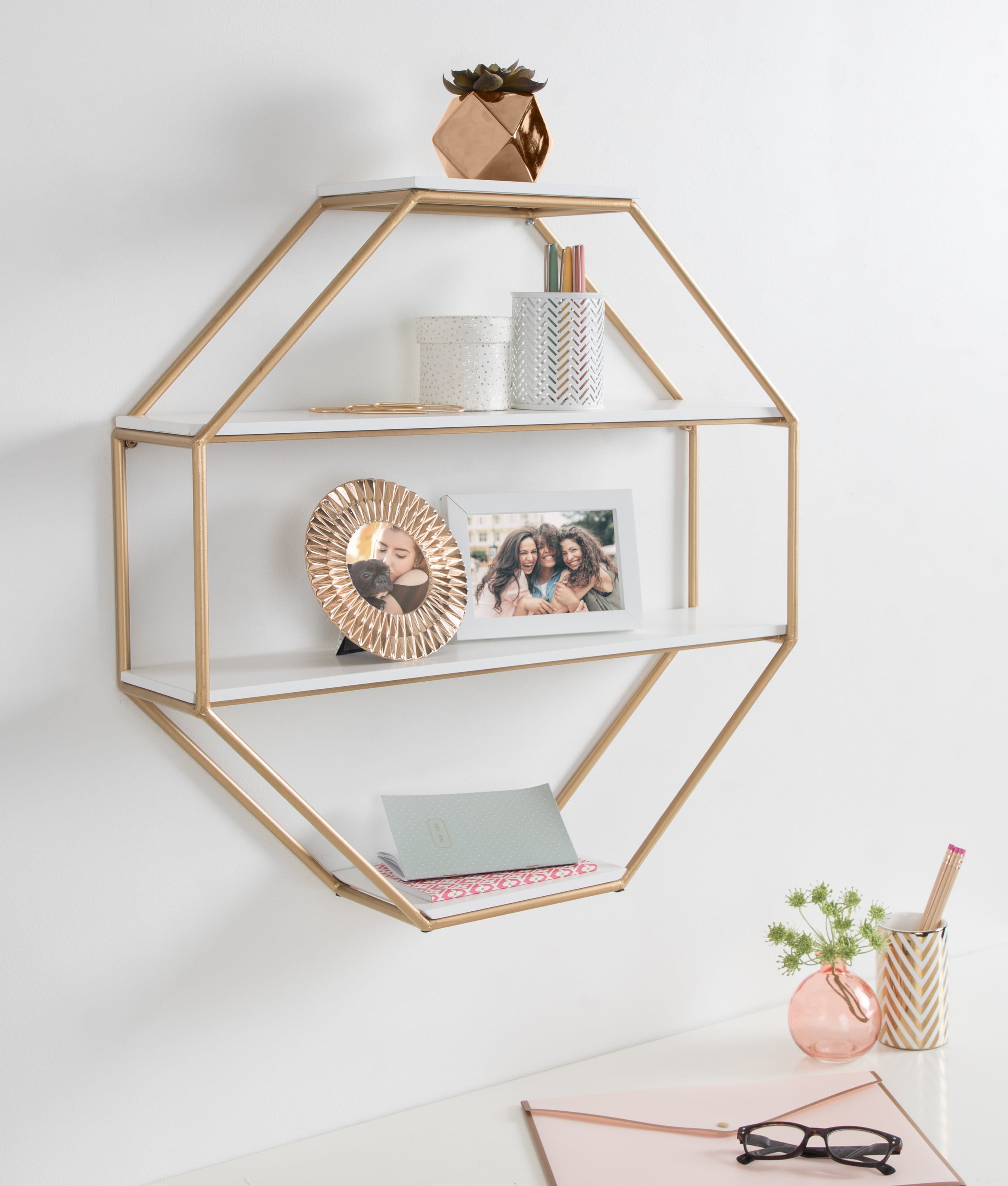 Kate and Laurel 219663 Wall-Mounted-Shelving - View #6