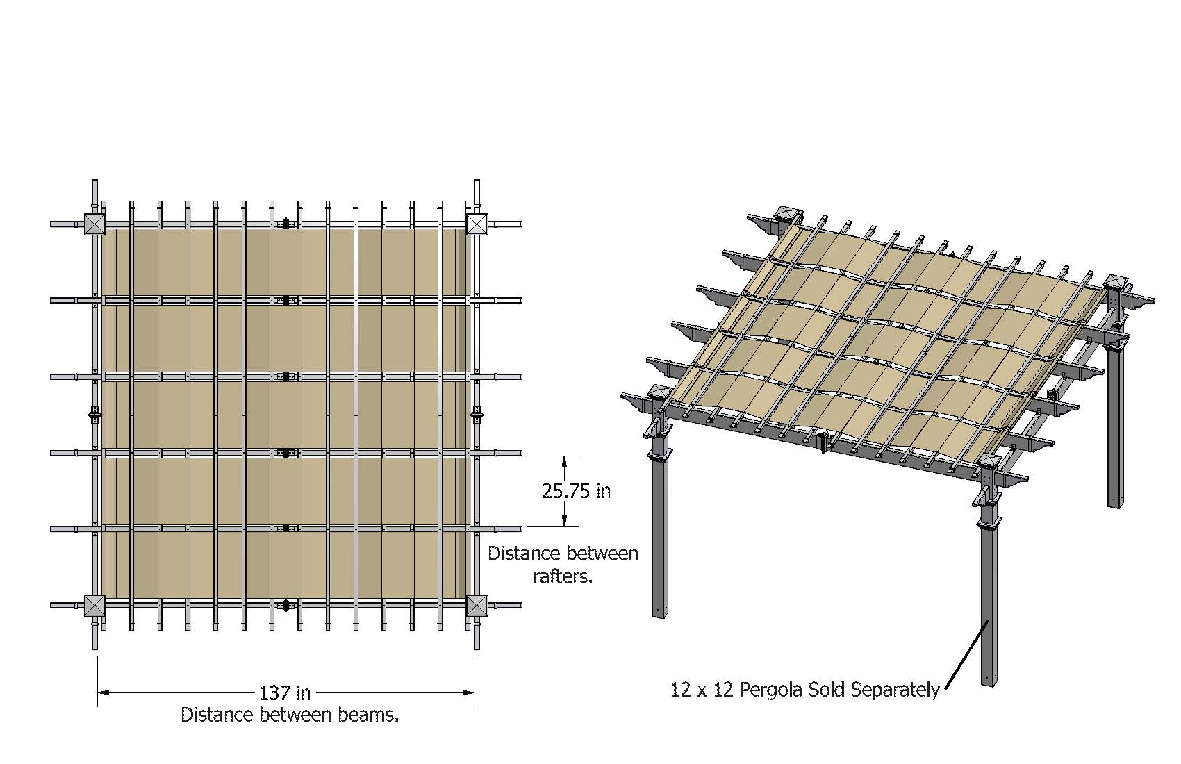 Vita VA42064 Pergola-Parts-Accessories - View #7