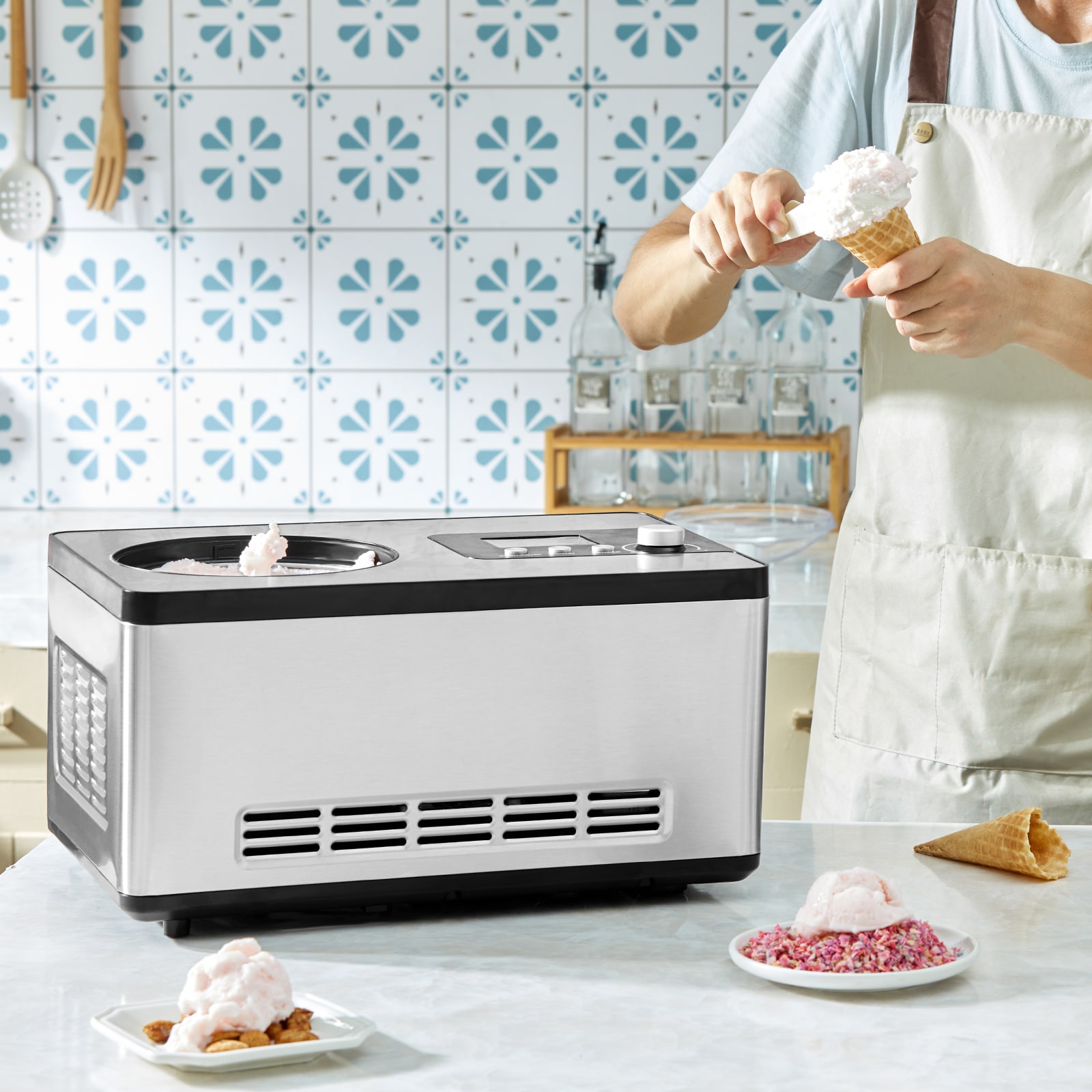 VEVOR JYBQLJ2KTYSJ0T1GSV1 Frozen-Confection-Appliances - View #2