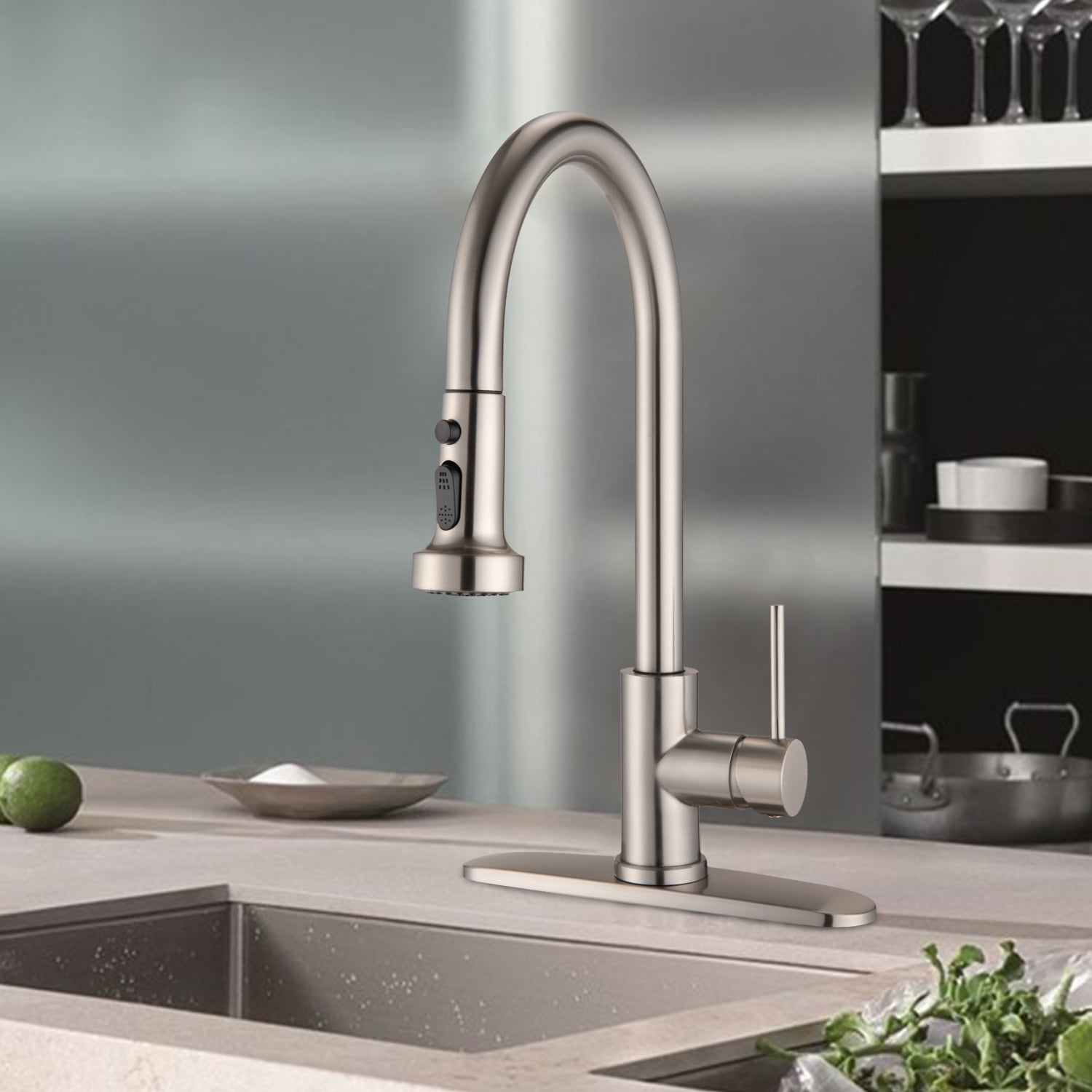 LOVMOR SF-J-JYBB412BN Kitchen-Faucets - View #6