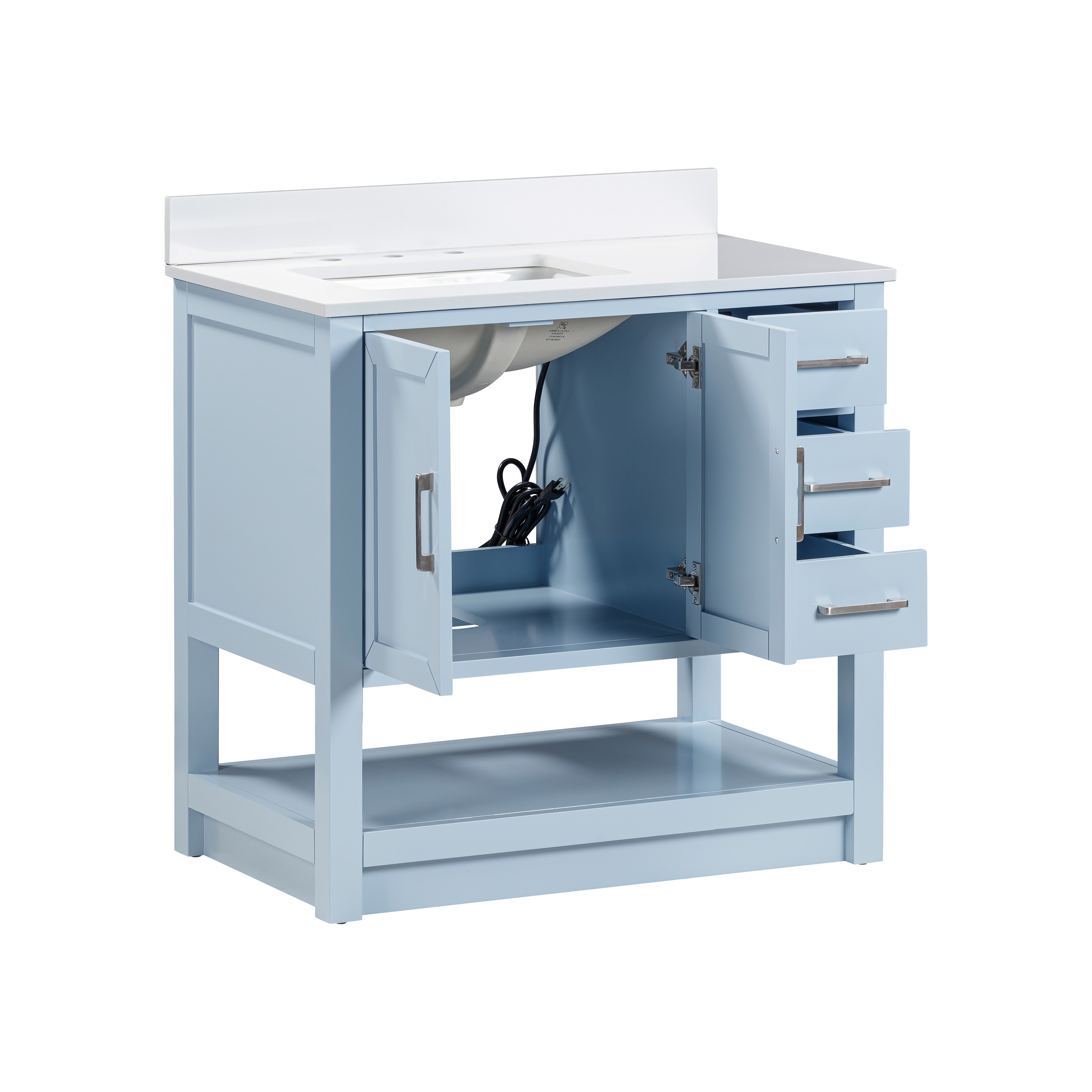 allen + roth L22090-VS36-LB Bath-Vanity-Combo - View #15