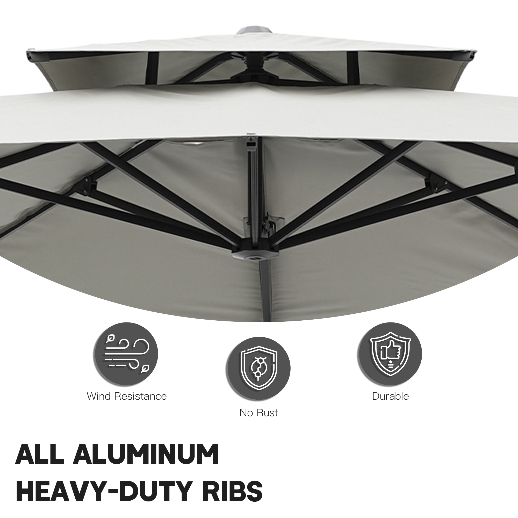 Clihome CL01MYD1010GY Umbrellas-2 - View #11