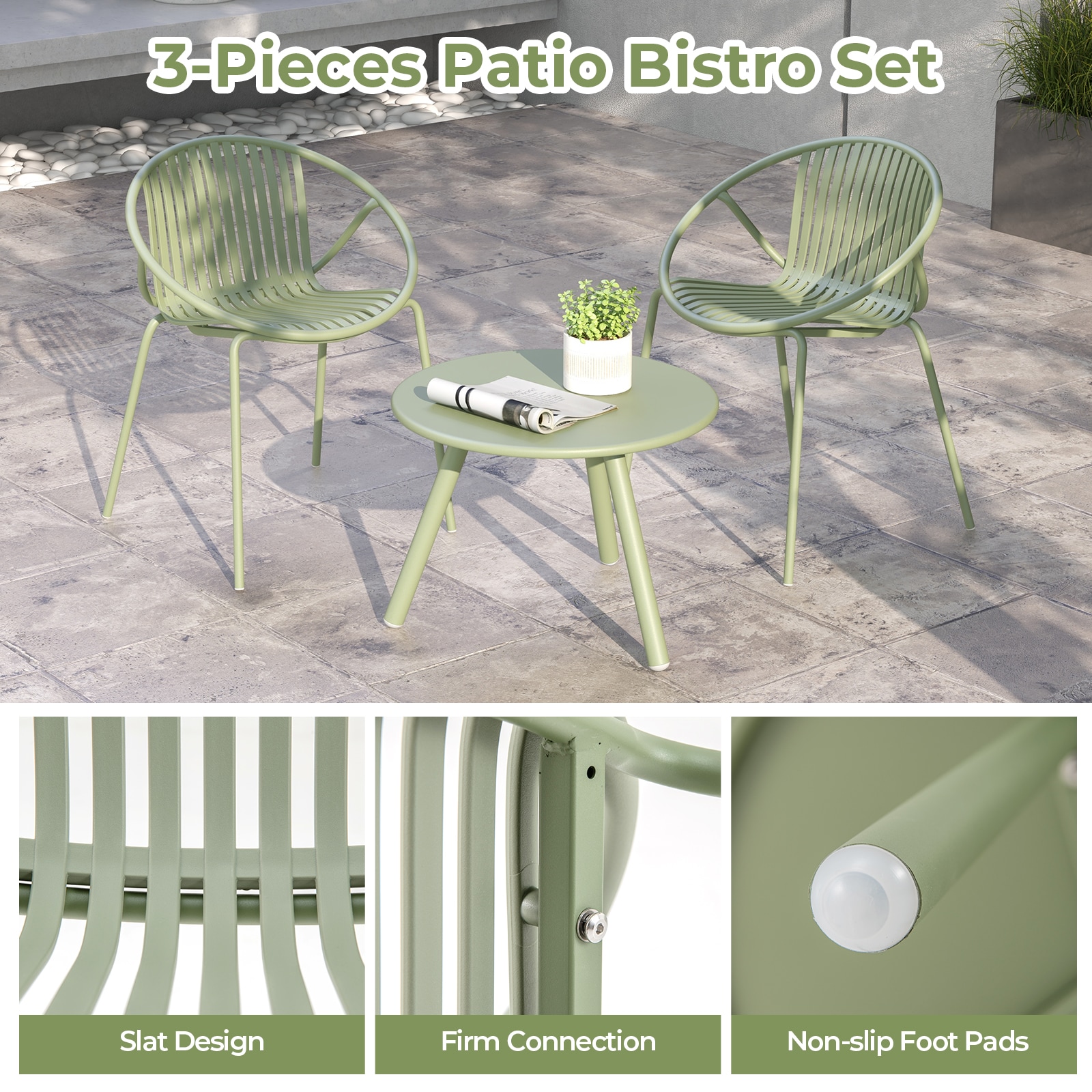 Volenca VOL-V7BI58 Patio-Conversation-Sets - View #5