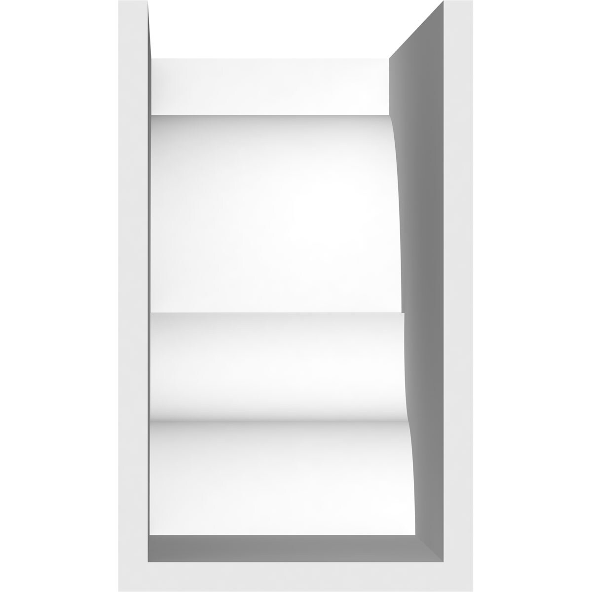 Ekena Millwork RFTP06X10X16ASH corbels - View #4