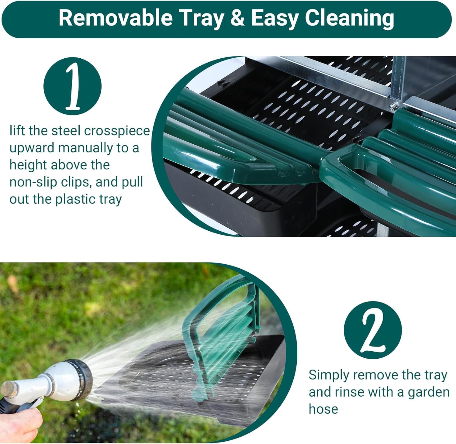 Garvee LYU01PHO-15FEBJQY Chicken-Coops-Rabbit-Hutches - View #2