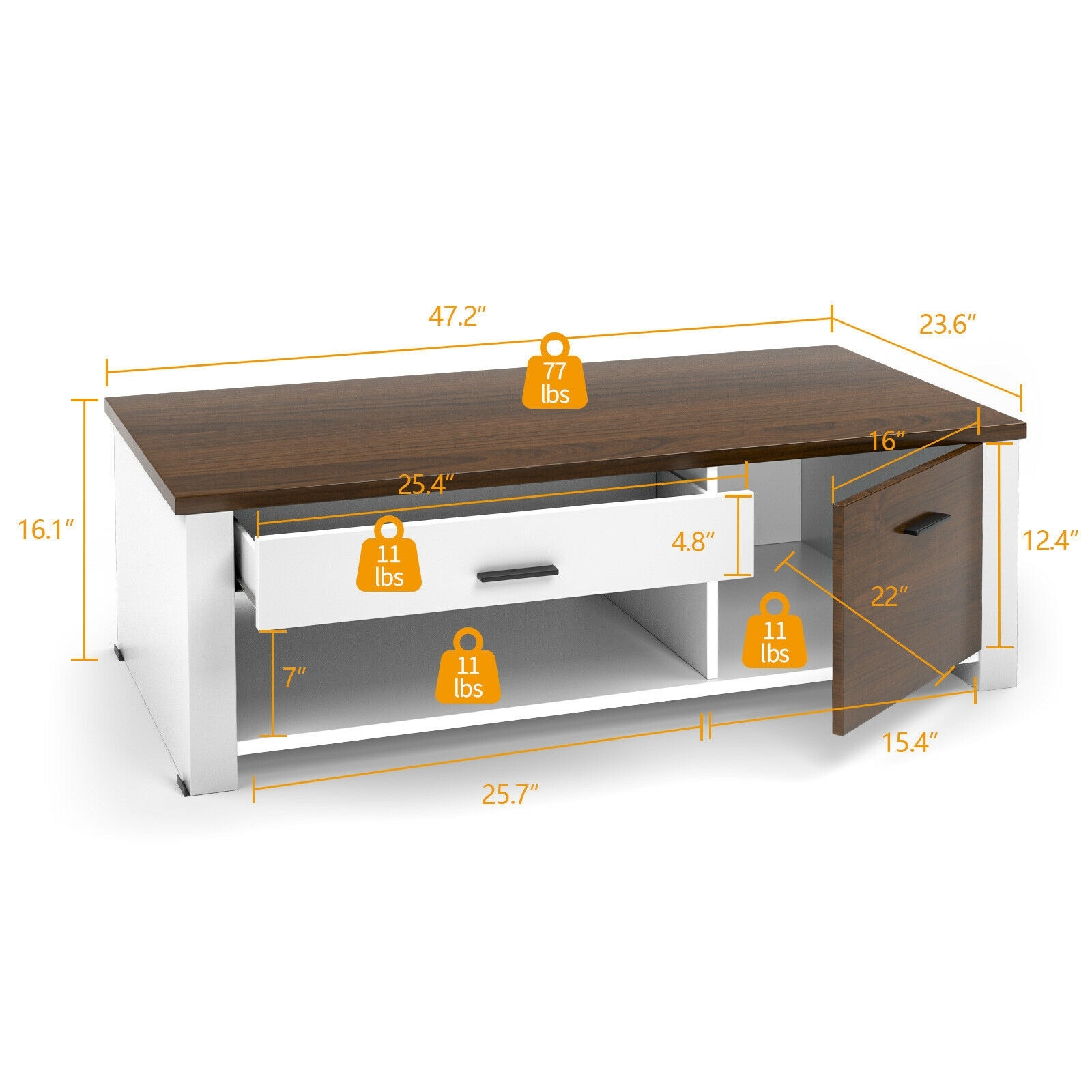 LIVIZA INS-10175+ Coffee-Tables - View #5