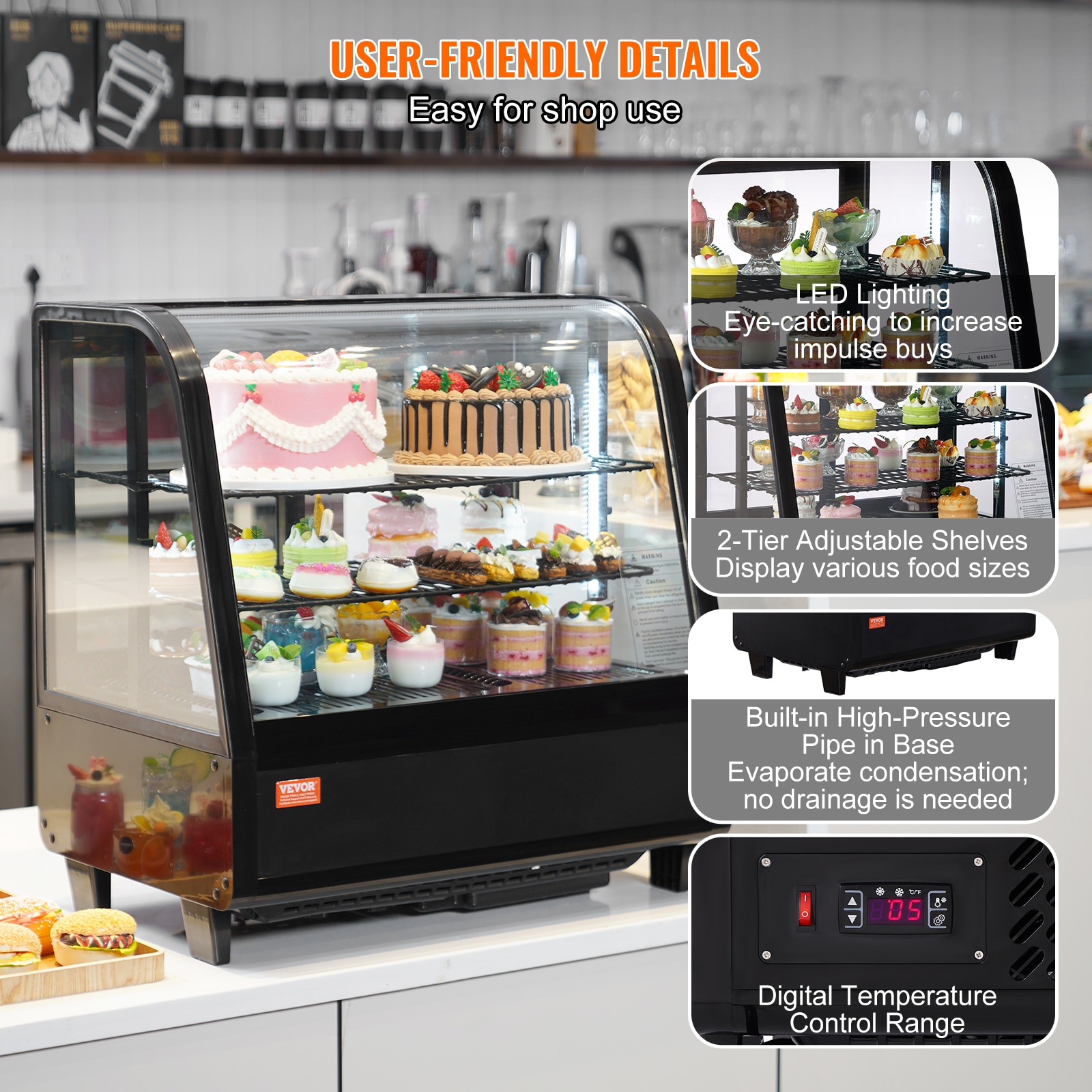 VEVOR LZZSJRJDGJZML7IY3V1 Commercial-Refrigerators - View #6