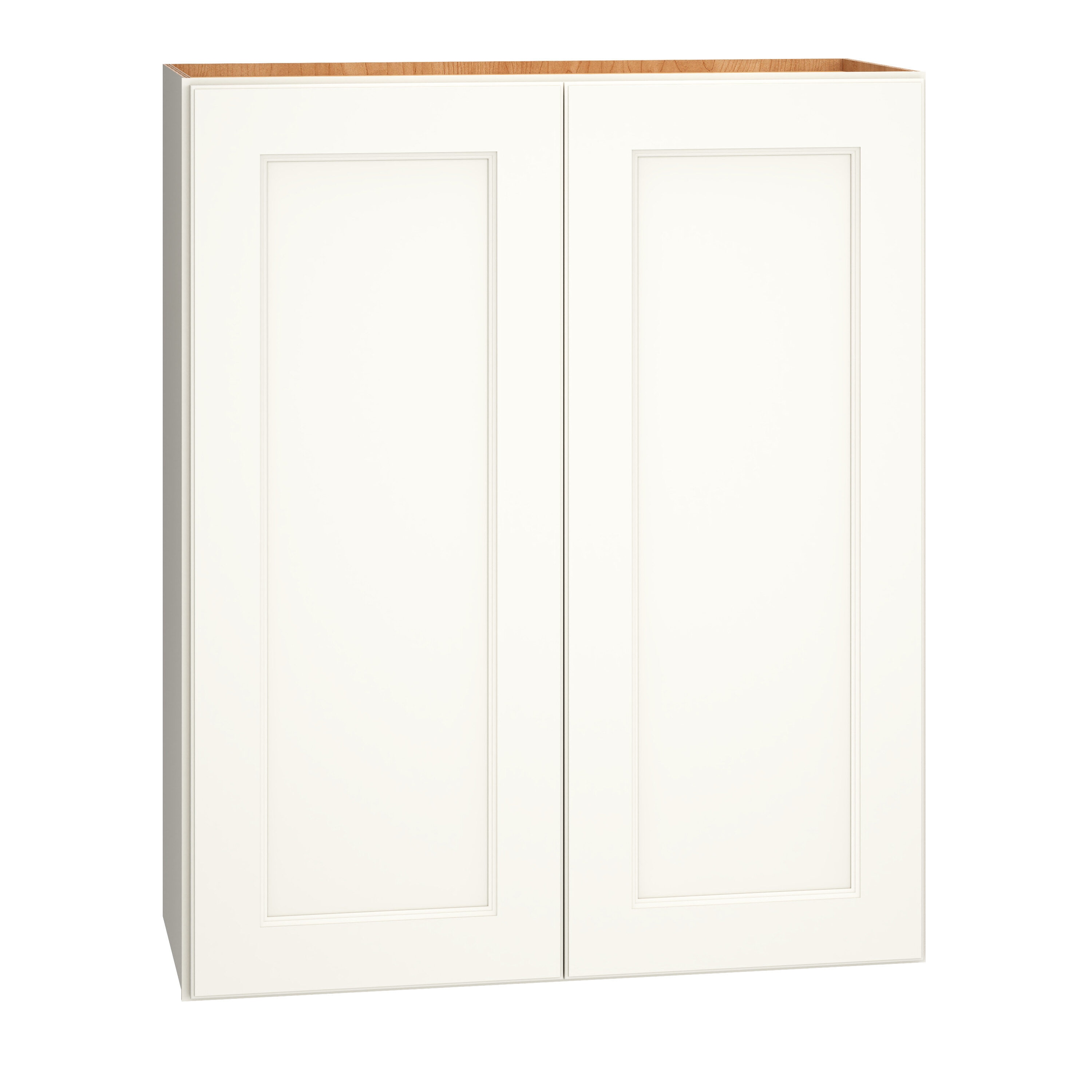 Diamond Express 325 W3036 Macaulay 30-in W x 36-in H x 12-in D White Wall Fully assembled Plywood Cabinet (Recessed Panel Square)
