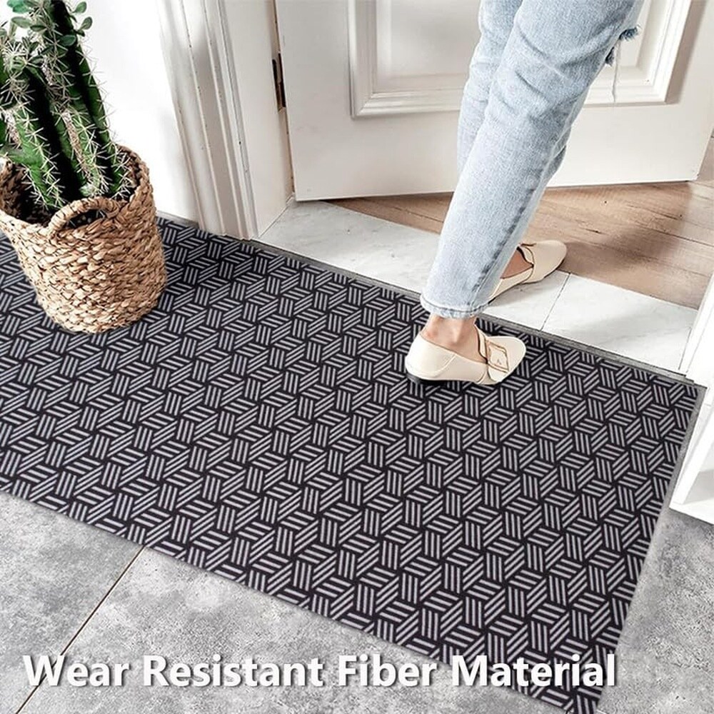 SenQWFa Heavy Duty Runner Rug 2FT X 8FT Custom Size Non Slip Stain ...