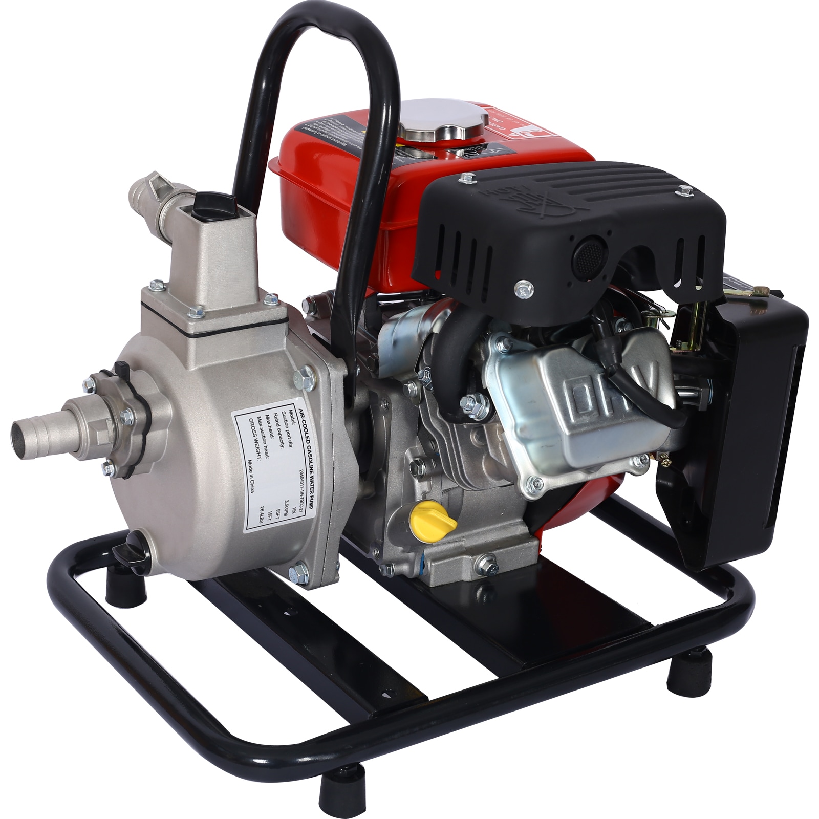 EXTRAUP 3-HP 35-GPM Cast Iron Gas-powered Utility Pump in the Water ...