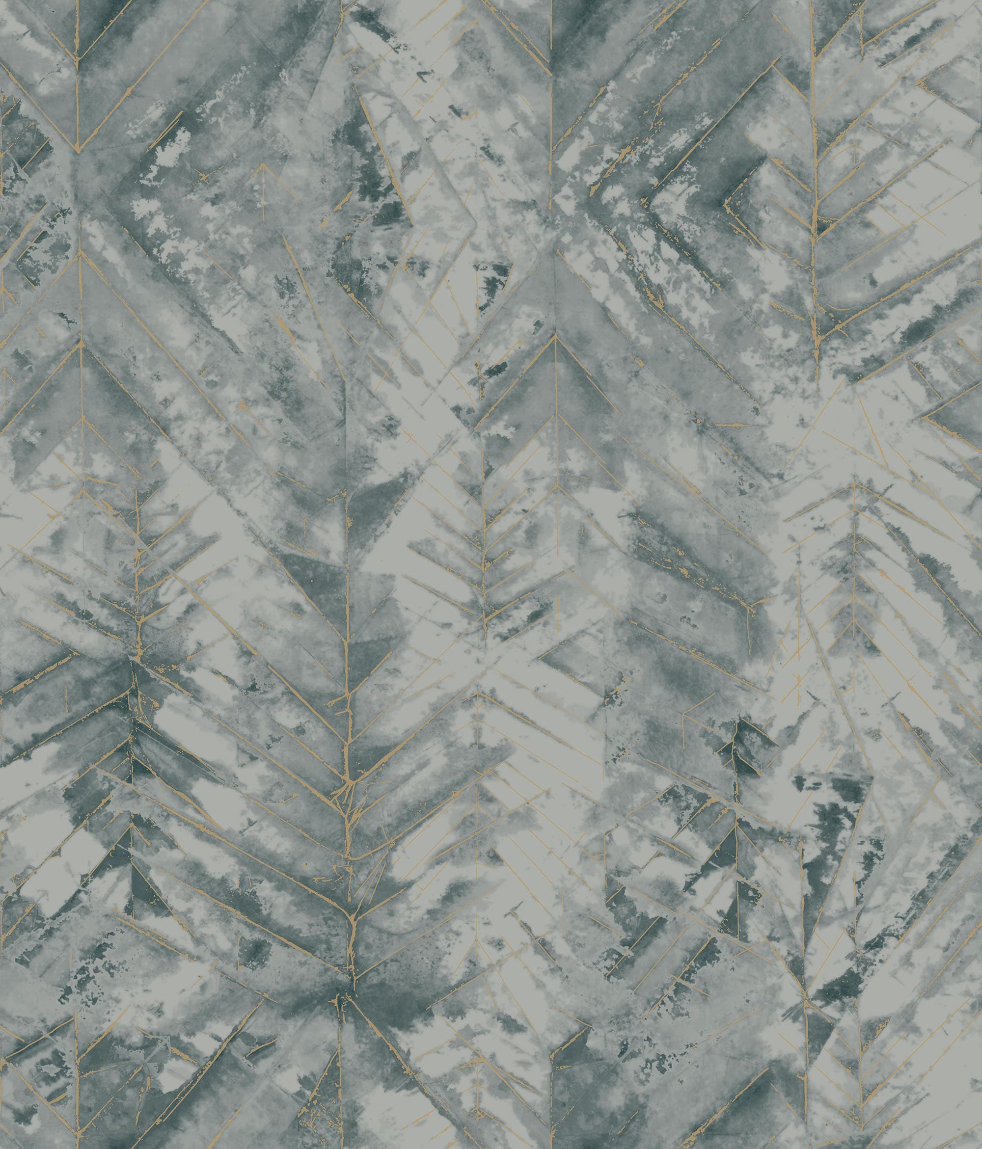 York Wallcoverings CL2552 Impressionist 56.4-Sq. Feet Green Paper Abstract Unpasted Wallpaper