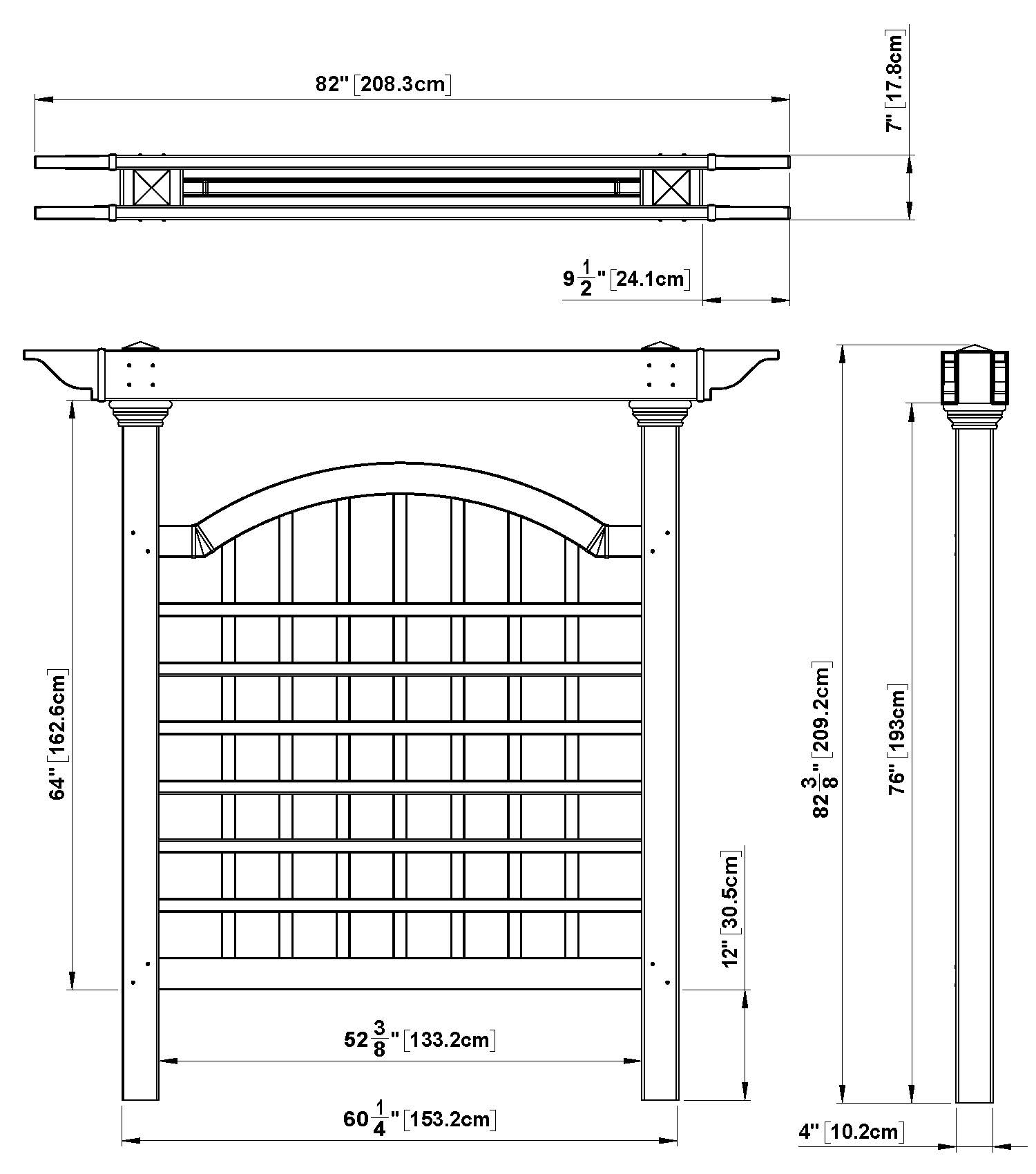 Vita VA68246 Garden-Trellis - View #9