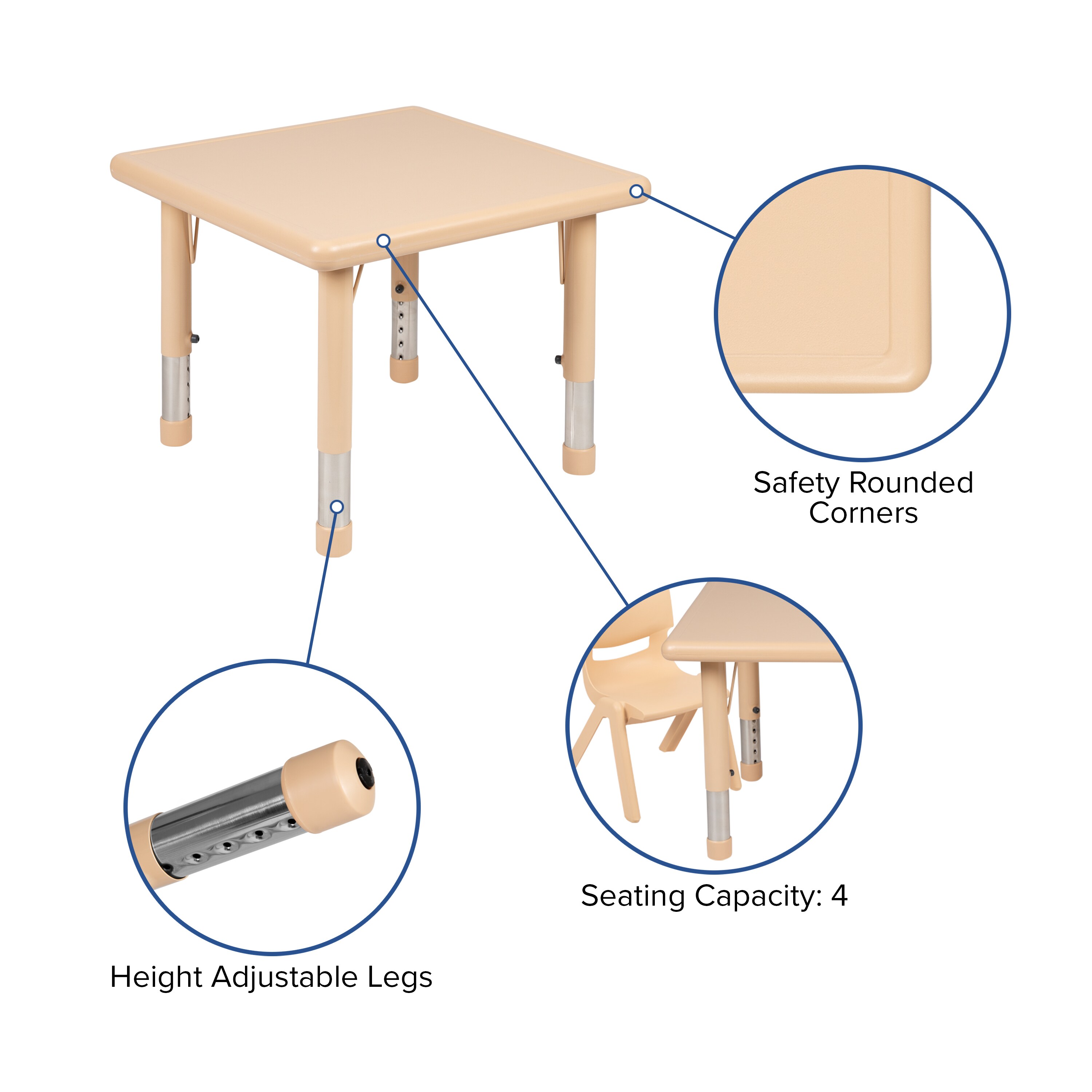 Flash Furniture 889142533092 Kids-Play-Tables - View #5