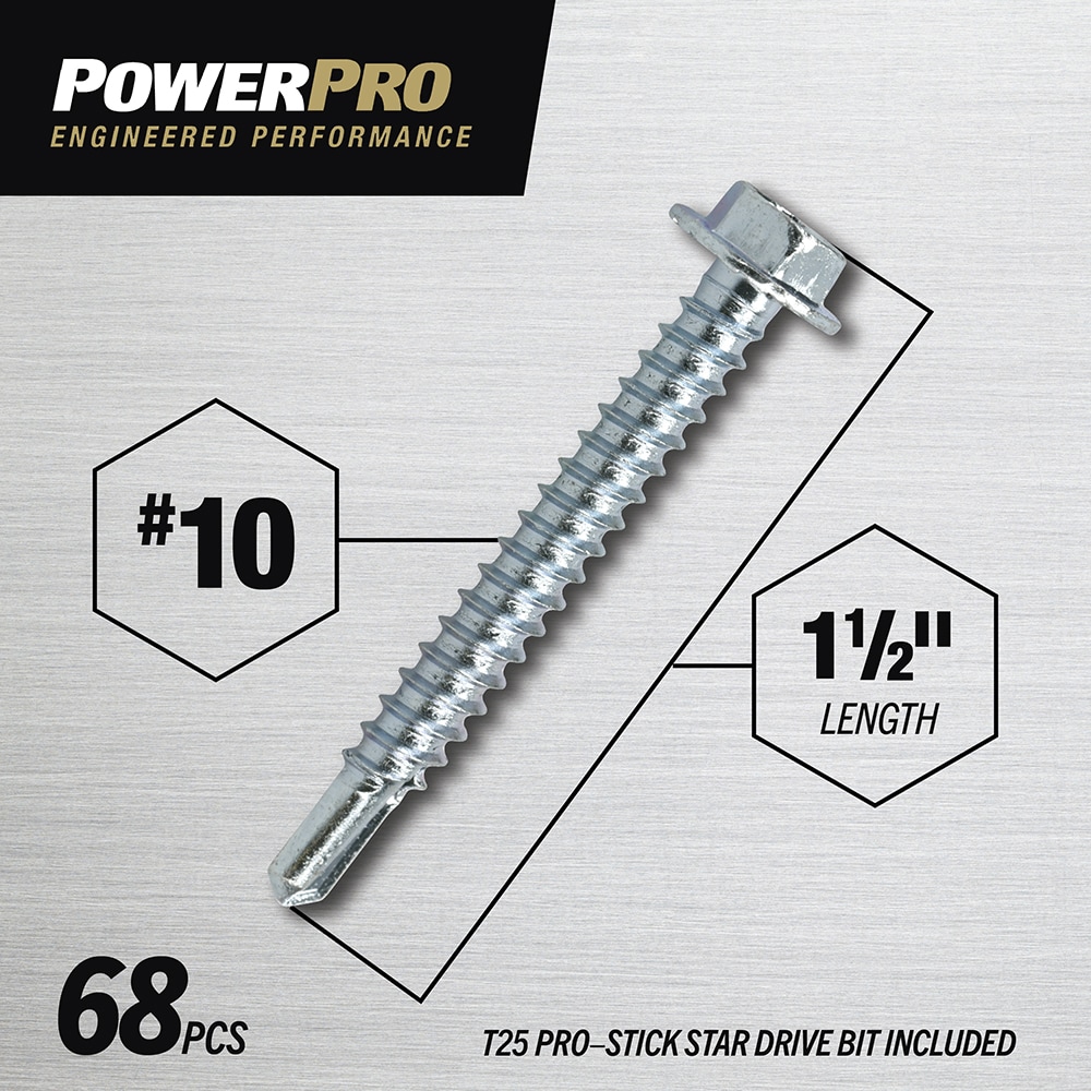 Power Pro 116124 Cement-Board-Screws - View #3