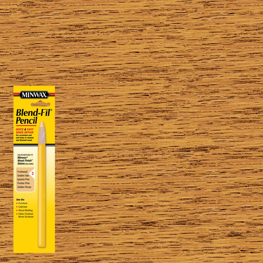 Easily Repair Wood Scratches with Minwax Blend-Fil Pencil