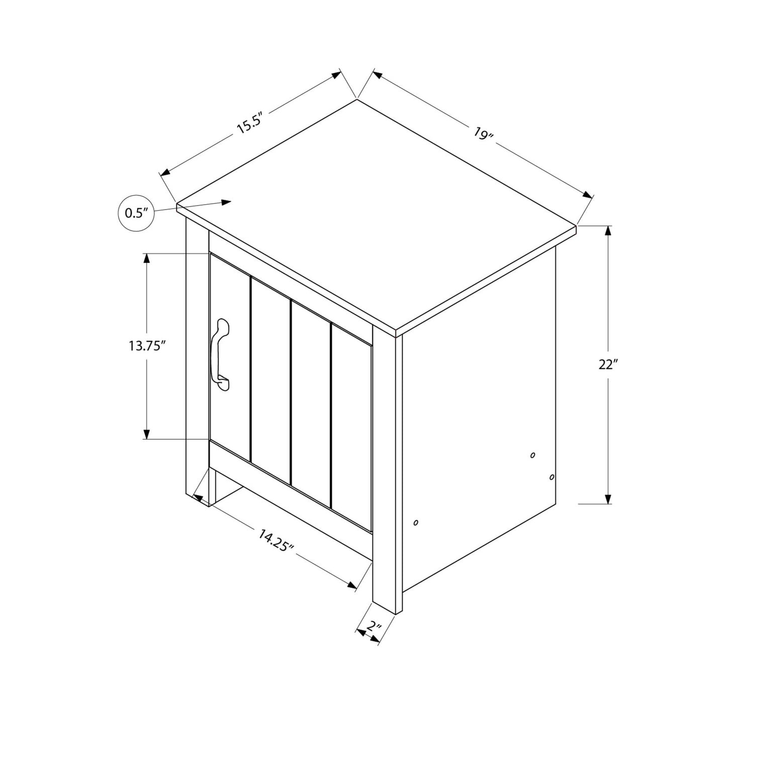 SunJet 4O22E1GXPBNC End-Tables - View #5