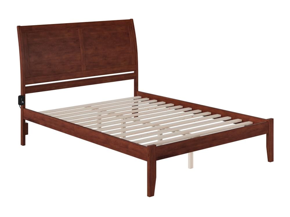 AFI Furnishings AR8941004 Portland Walnut Queen Wood Platform Bed
