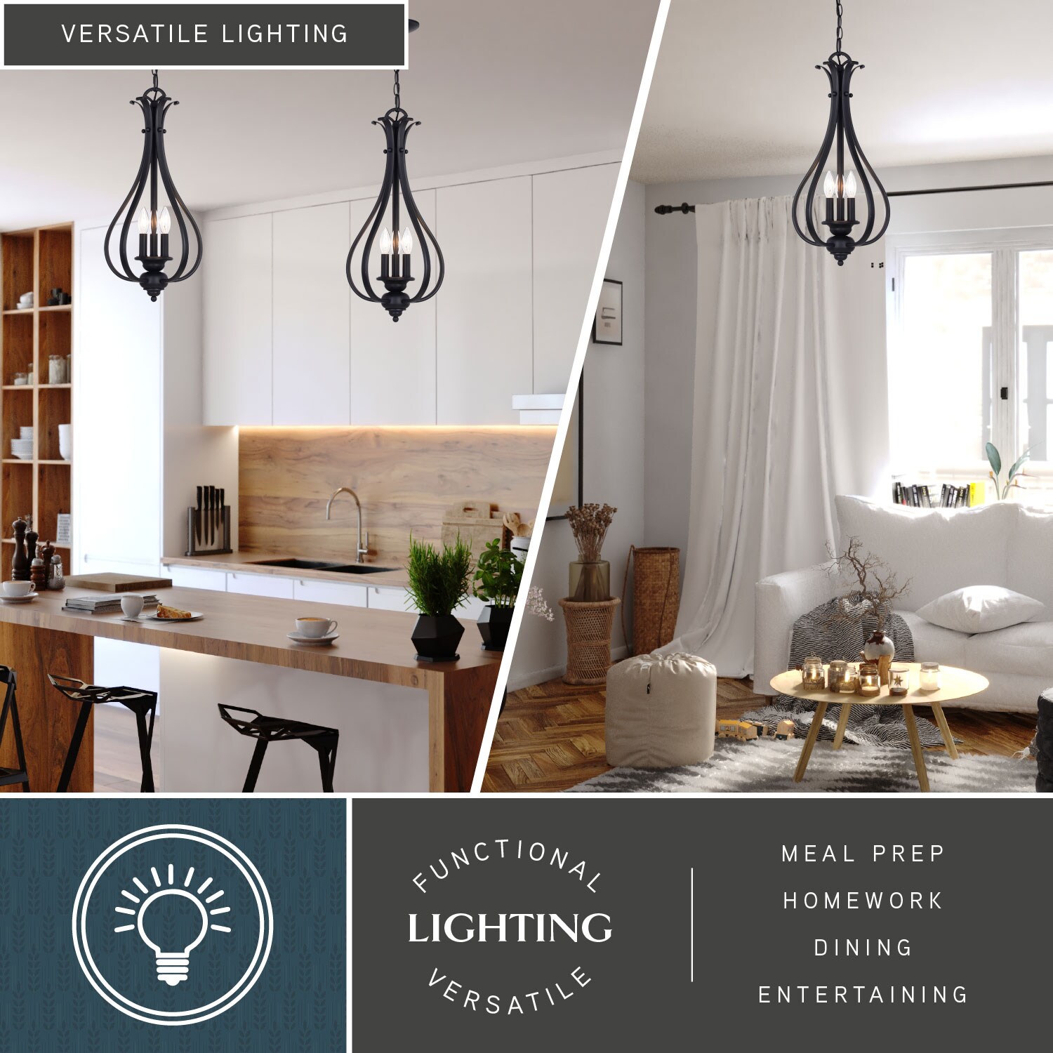 Cascadia P0382 Pendant-Lights - View #3