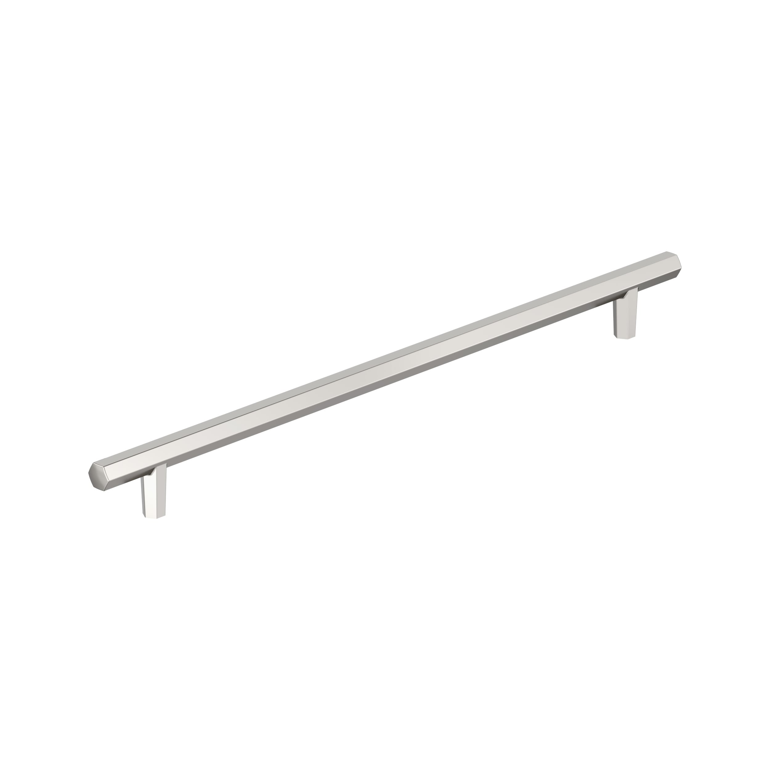Polished Nickel 18-inch Modern Industrial Bar Pull