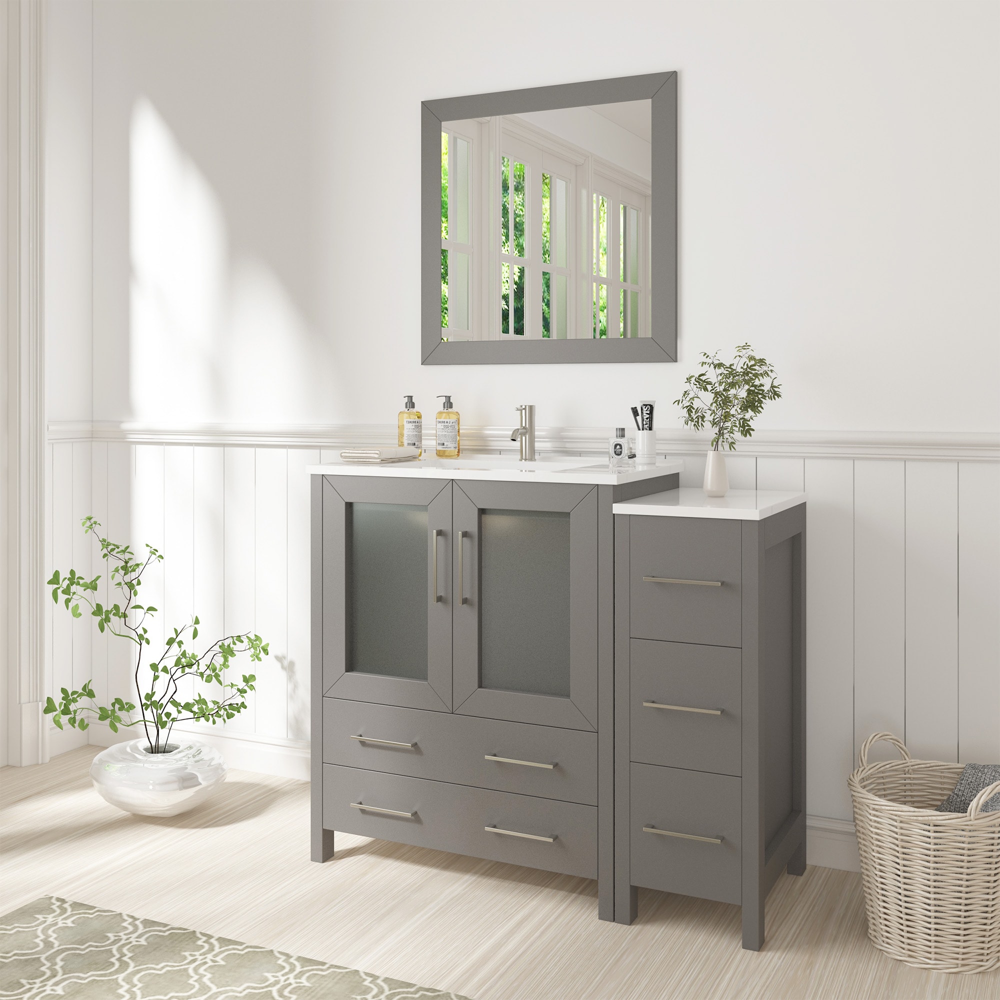 Vanity Art VA3024-36G Bath-Vanity-Combo - View #2