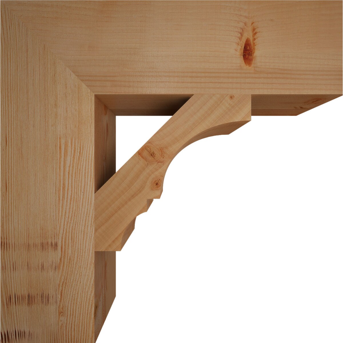 Ekena Millwork BKT06X22X22BOA05SDF Exterior-Brackets-Braces - View #3