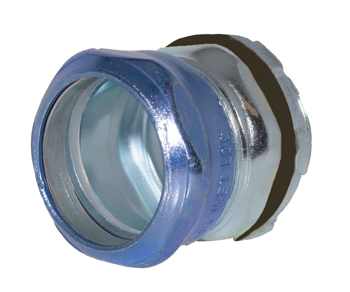 Sigma ProConnex 1-1/2-in Electrical (EMT) Steel Raintight Compression  Connector Conduit Fittings in the Conduit Fittings department at