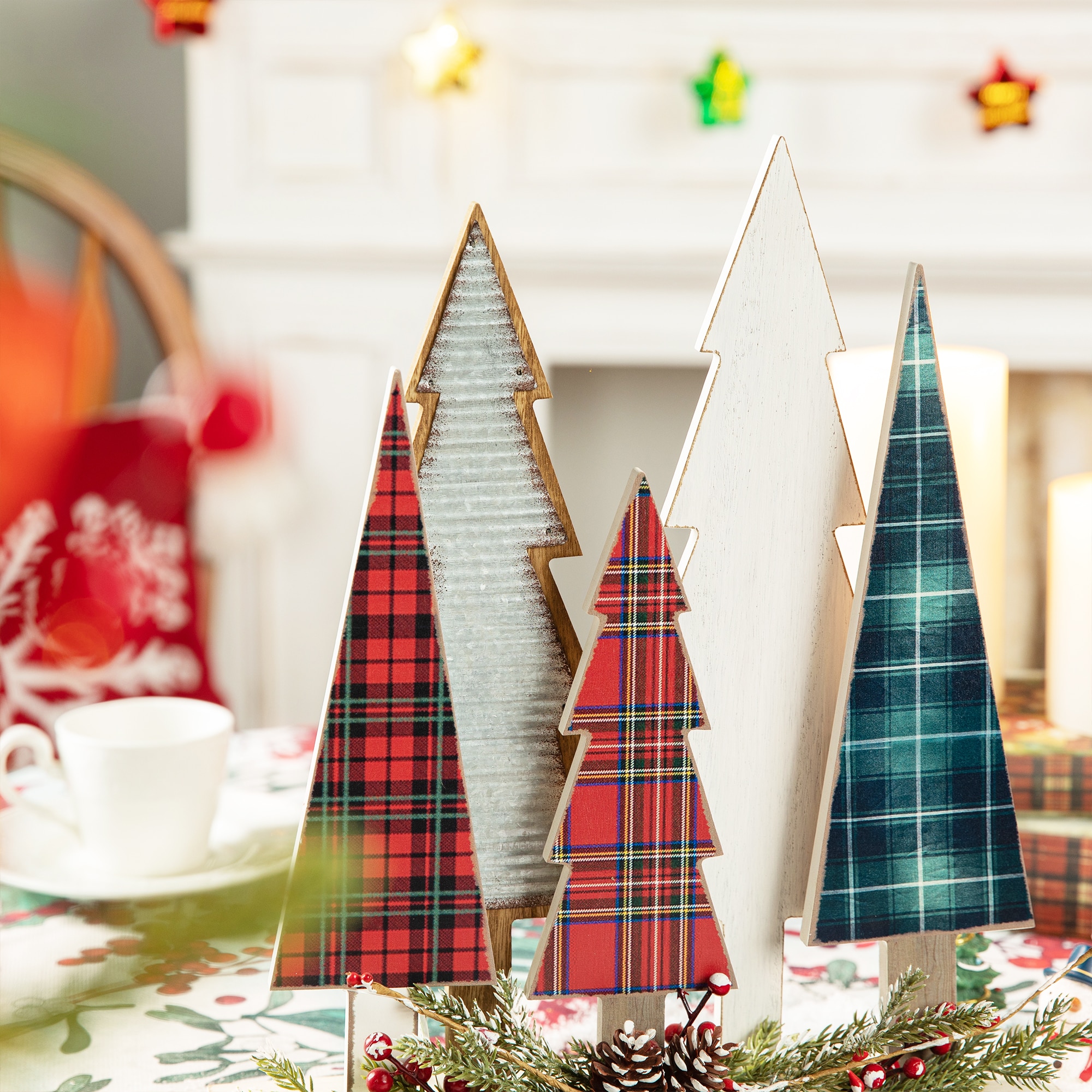 Glitzhome GH2004700083 Table-Christmas-Decorations - View #3