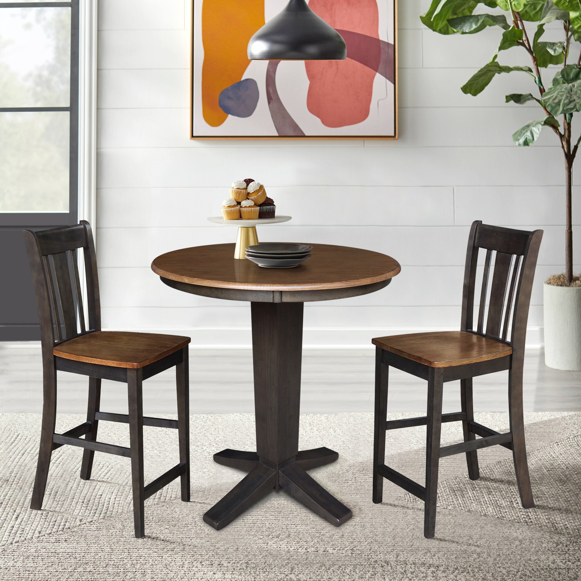 International Concepts K45-36RT-23B-S102-2 Dining-Sets - View #2